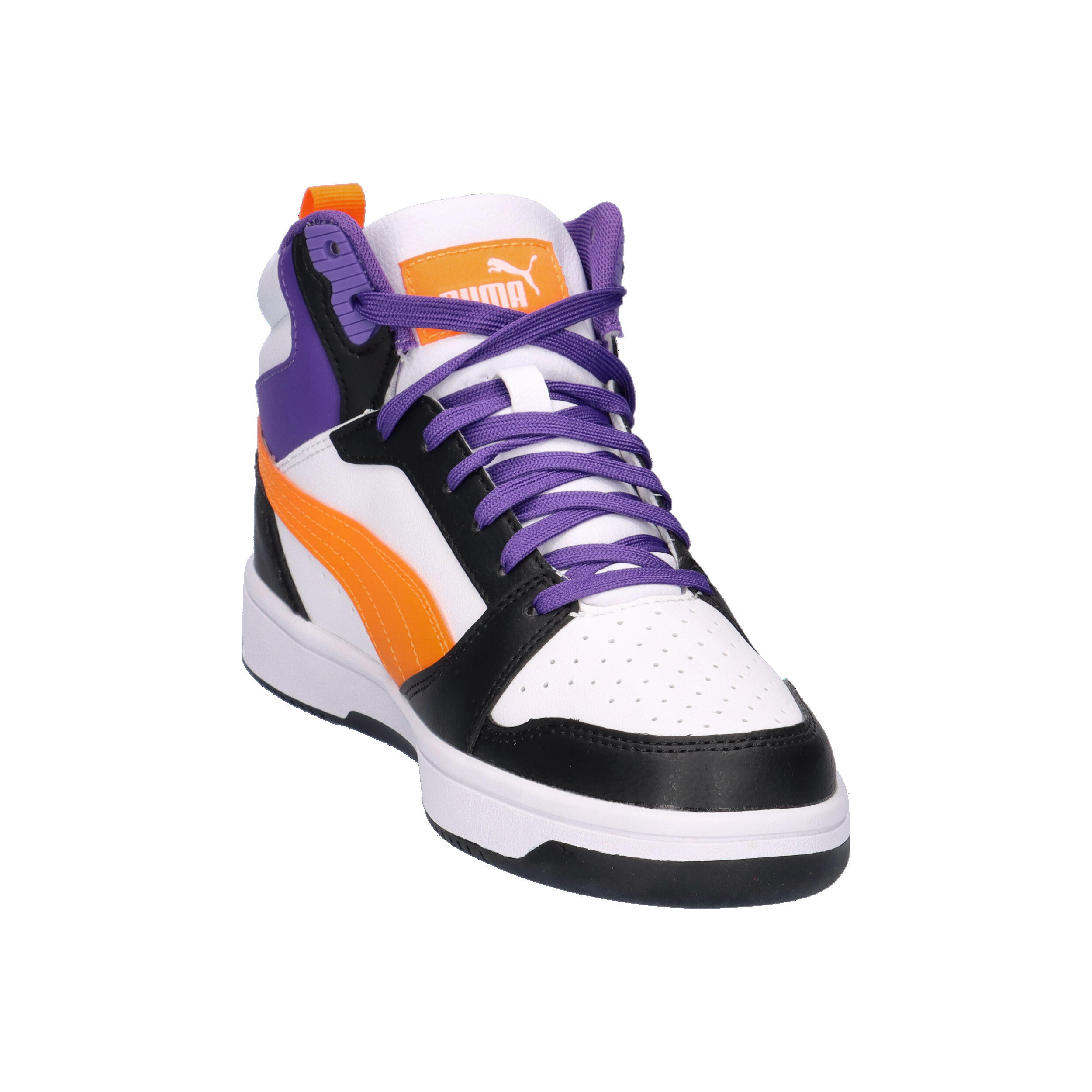 Zapatillas deportivas infantiles Puma REBOUND V6 MID JR 39383134, talla 38.5 2/14