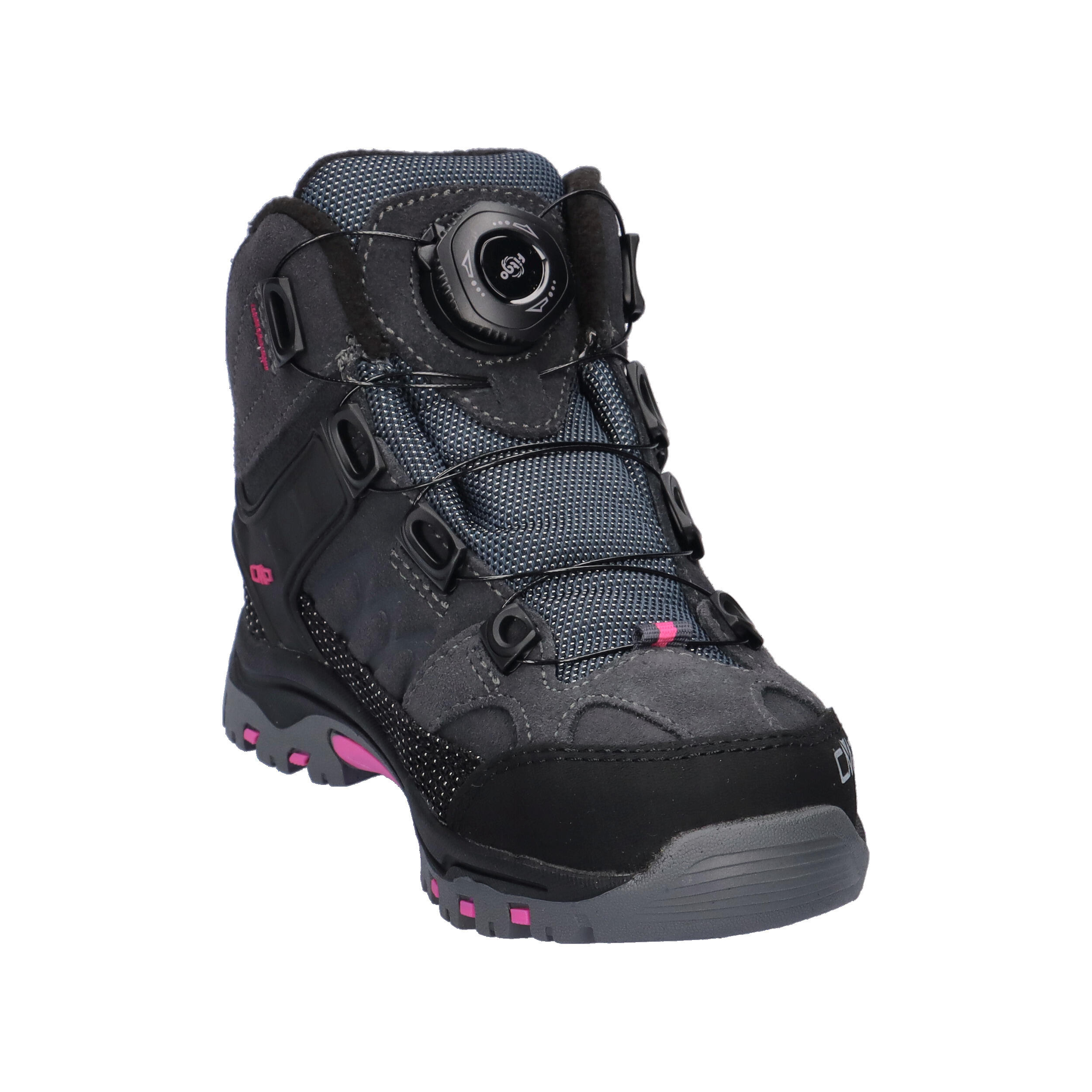 Buty trekkingowe dla dzieci KIRUNA MID FITGO skóra wodoodporne
