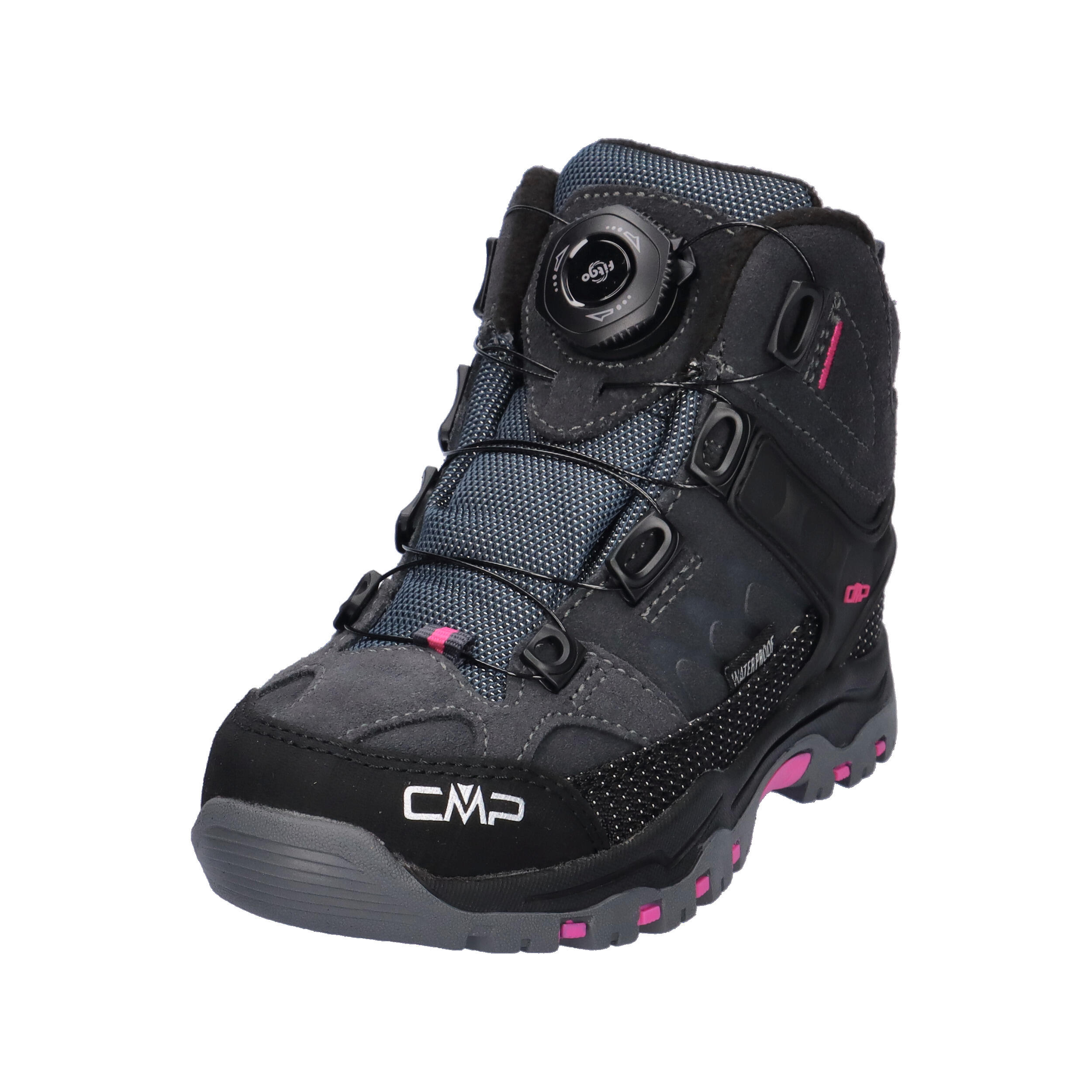 CMP Kinder Trekkingschuhe Kids Kiruna Mid FITGO Fleece WP 3Q57894 4/15