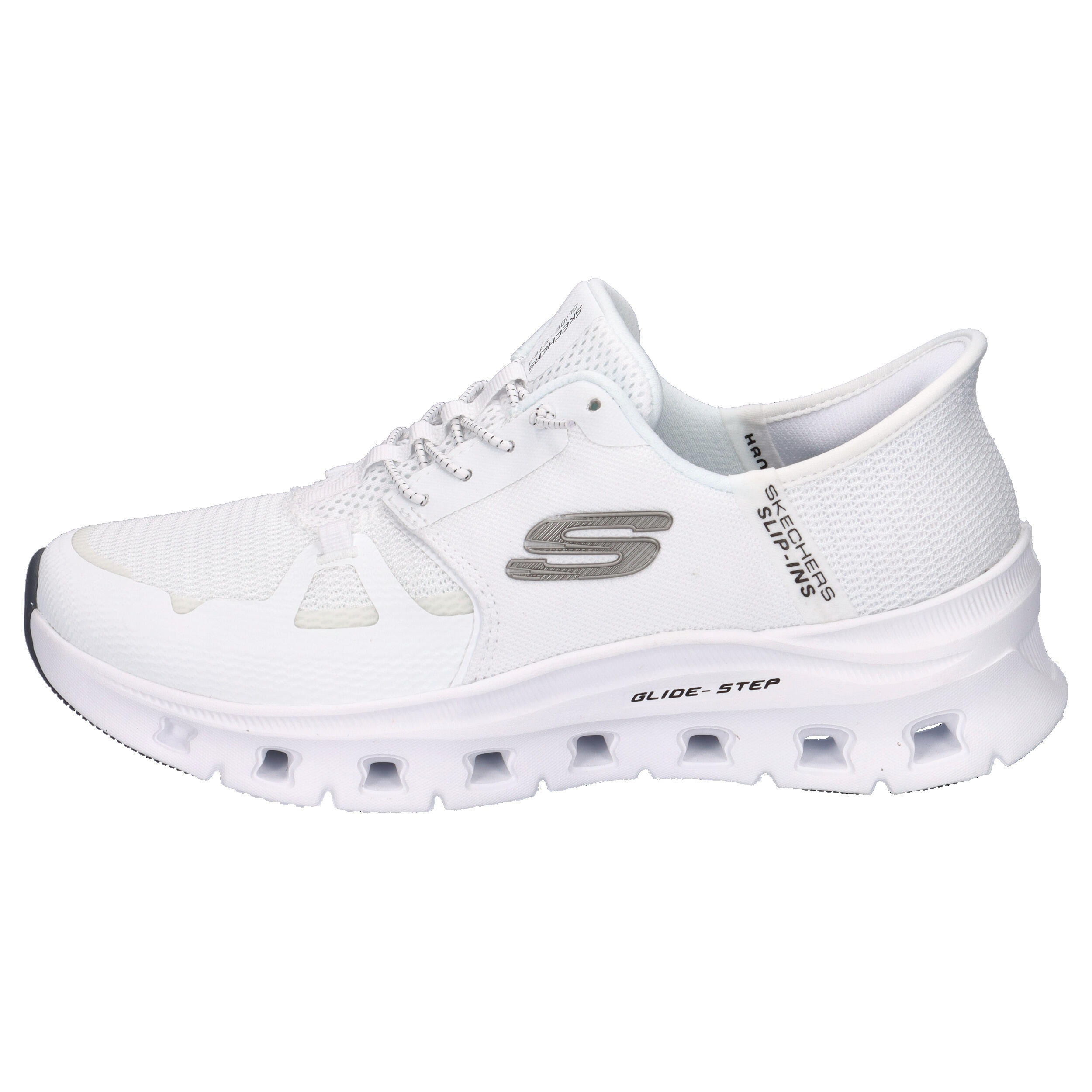 Dames slip-on sneakers GLIDE-STEP PRO wit / zilver 10/10