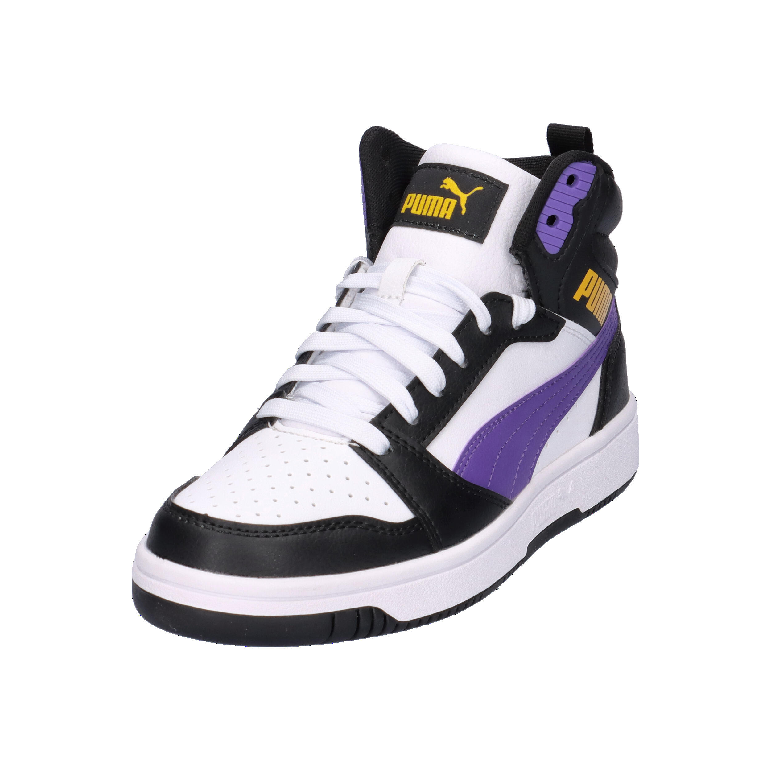 Puma Rebound V6 MID JR Unisex Kinder Sneaker 393831 23 9/15