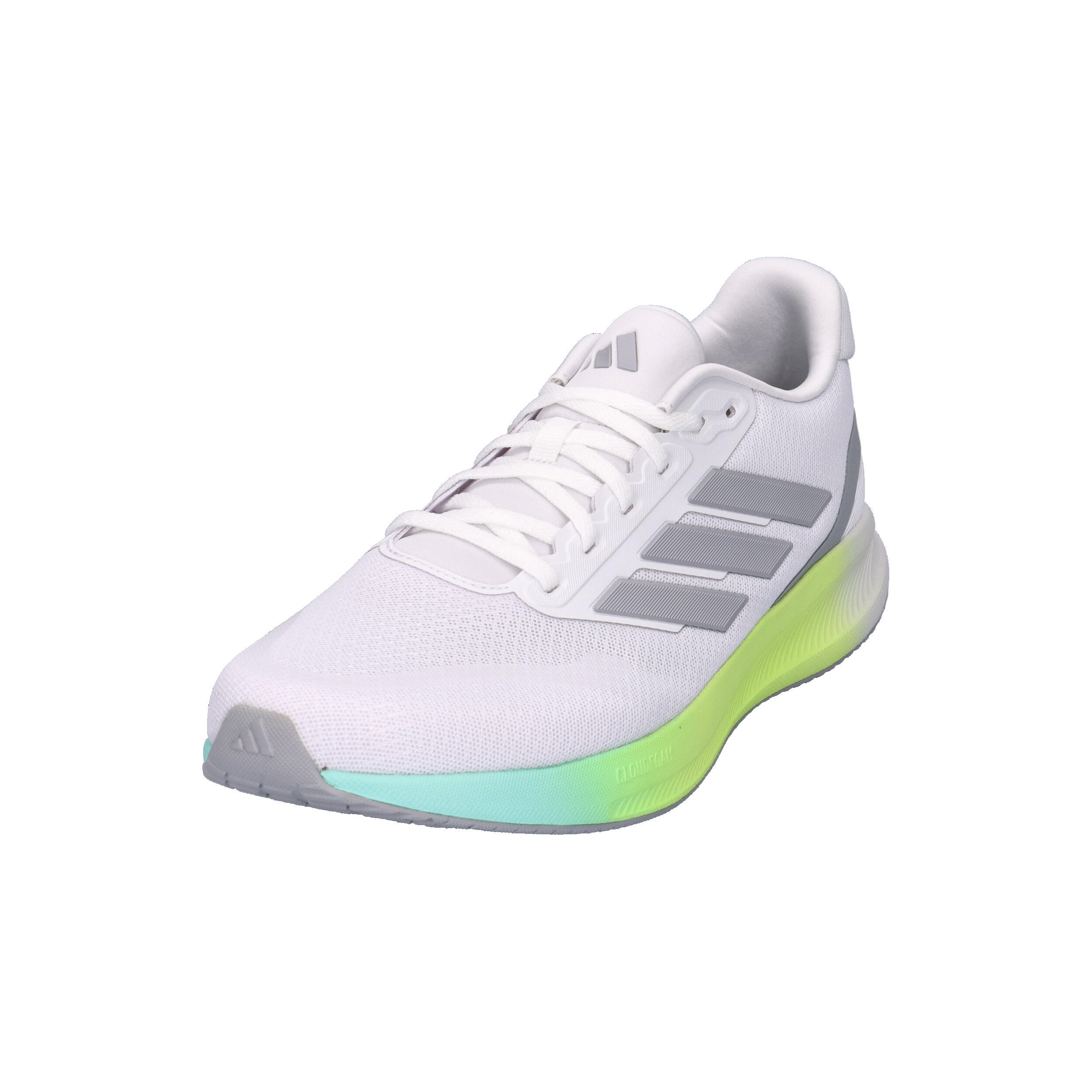 adidas Herren Runfalcon 5 Laufschuh Sneaker Cloudfoam KI9540  White 9/15