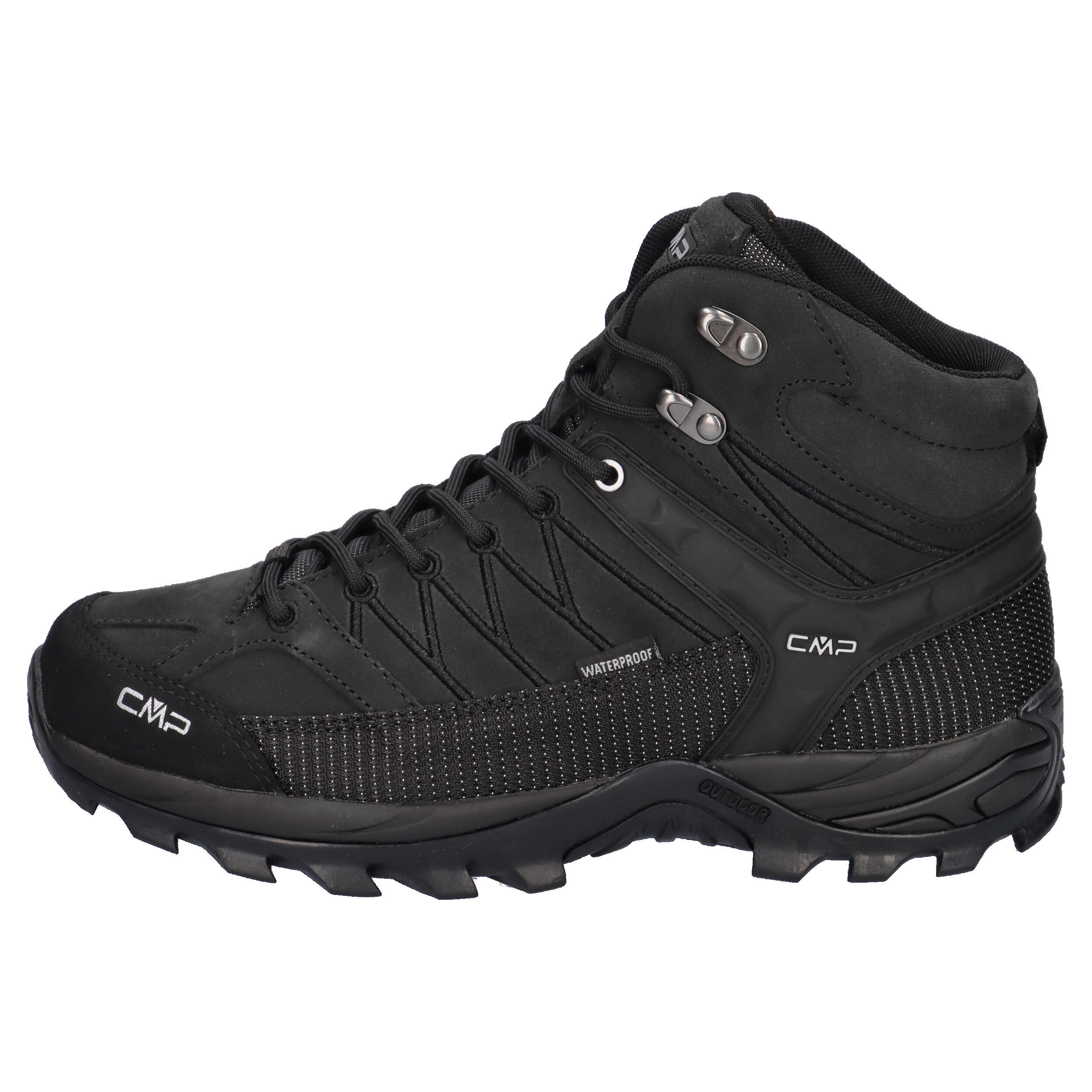 Chaussures de Randonnée CMP Rigel Mid Wp Noir Homme 10/10