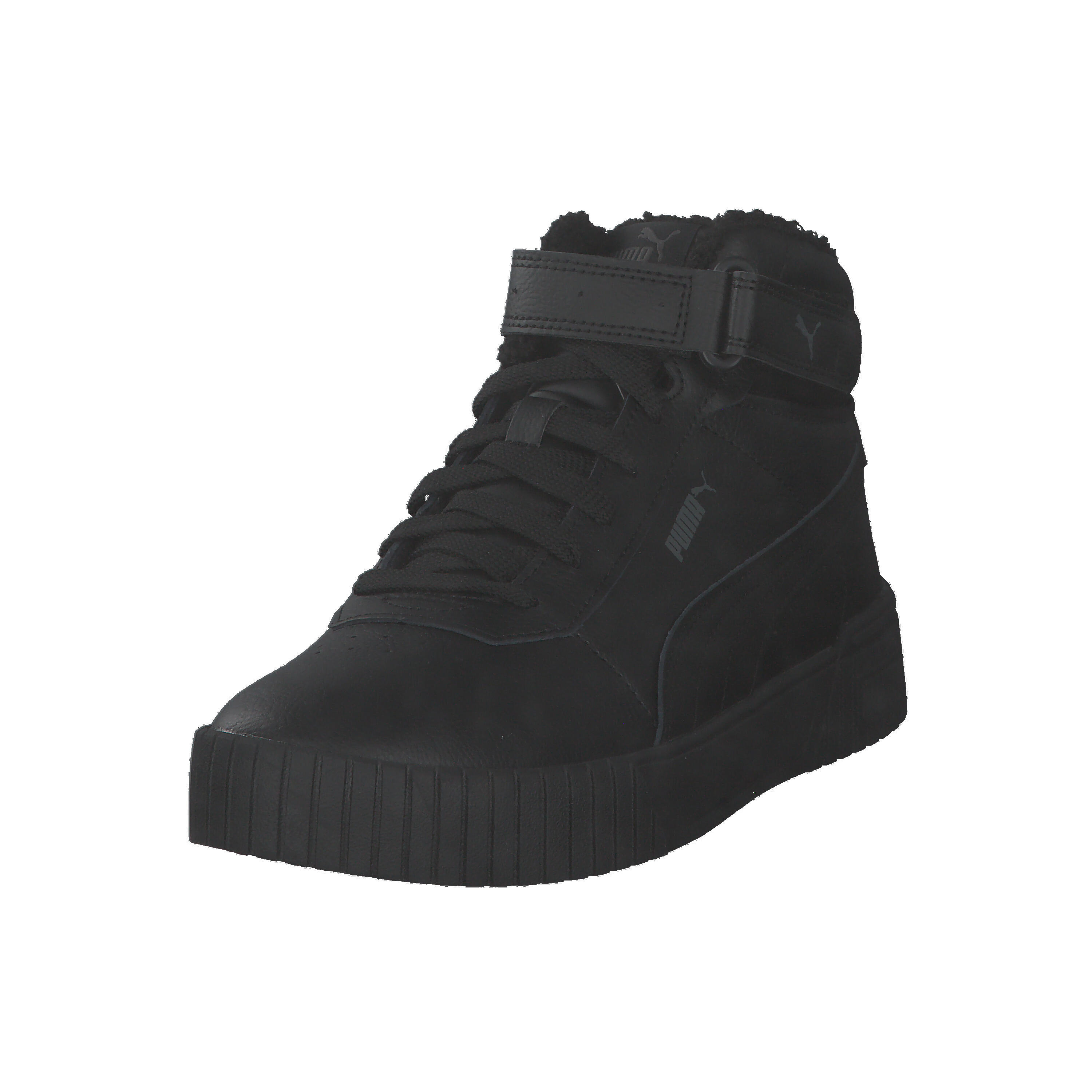 Zapatillas Carina 2.0 Mid Winter Mujer PUMA Black Dark Shadow Gray 9/15