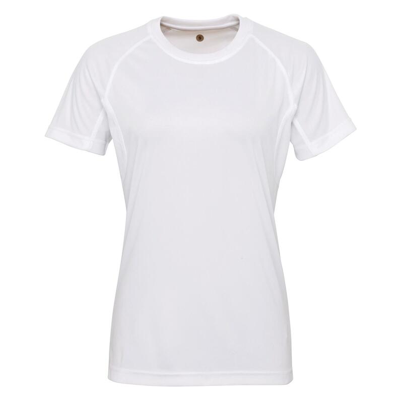 Tri Dri Tshirt à manches courtes Femme (Blanc)