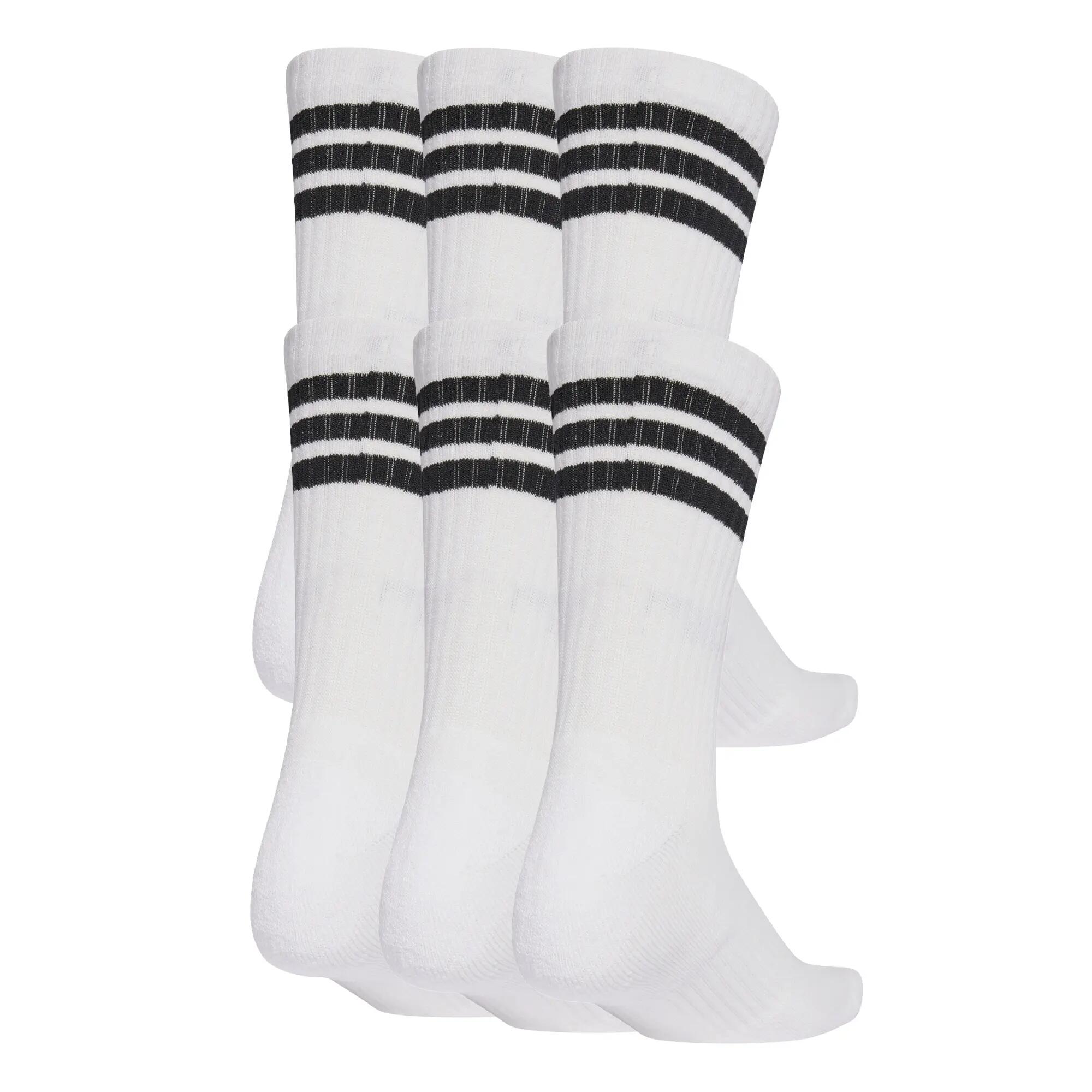 3-Stripes Essentials párnázott zokni, csomagonként 6 pár 6/8