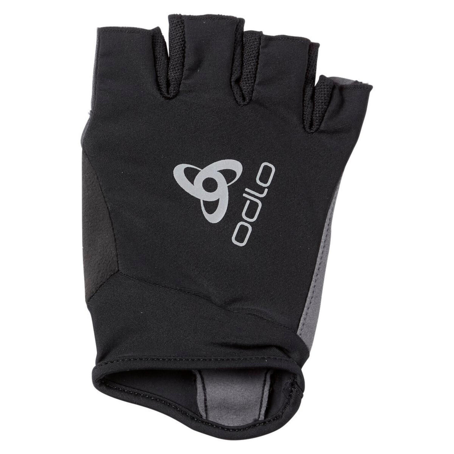 Guantes ciclismo Odlo Active Road Negro Unisex 5/5
