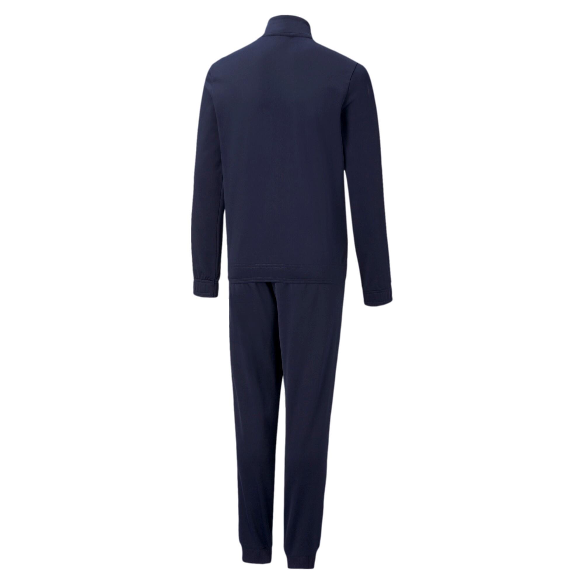 Polyester Trainingsanzug Jungen PUMA Peacoat Blue 4/4