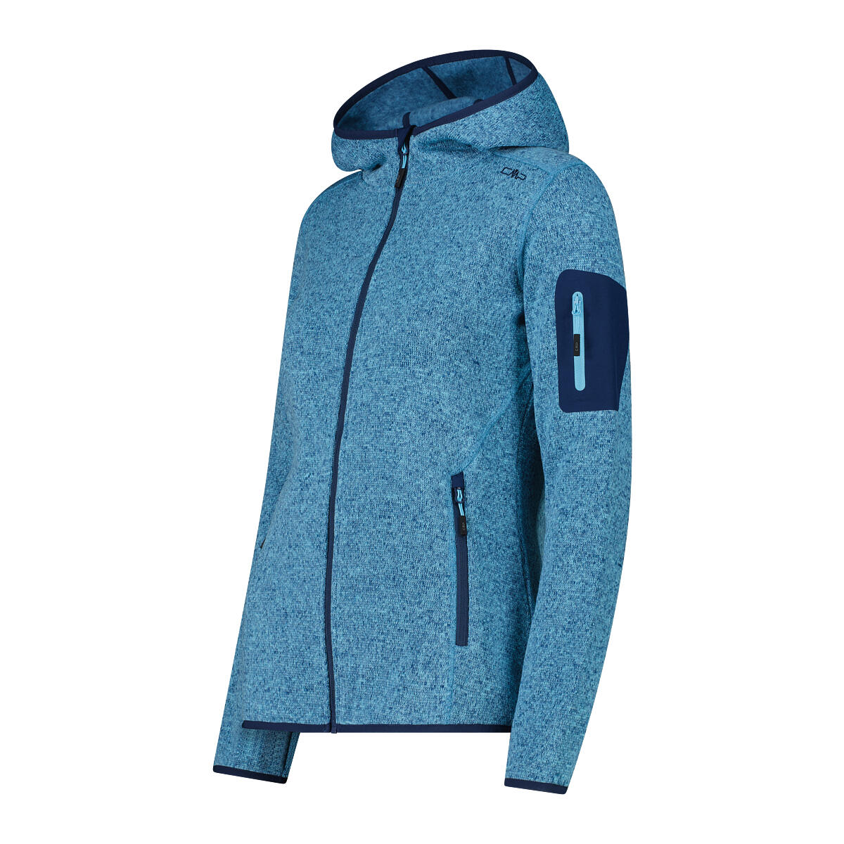 CMP Damen Jacke Knitted Melange Hoody 3H19826 3/7