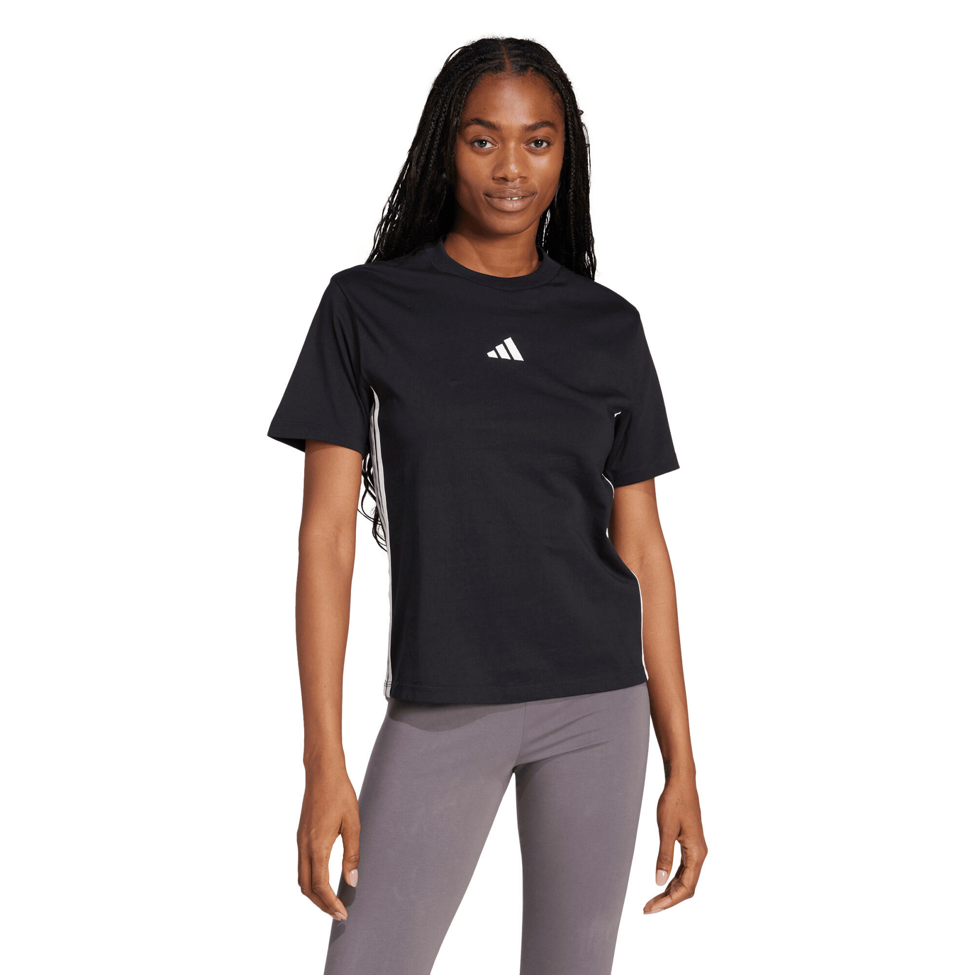 Essentials 3-Streifen Cotton T-Shirt 7/9