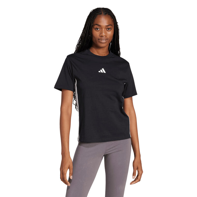Tricou Essentials de bumbac cu 3 dungi