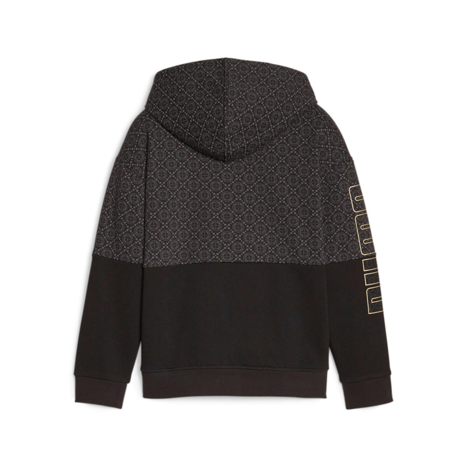 PUMA POWER Colourblock Hoodie Mädchen PUMA Black 6/8
