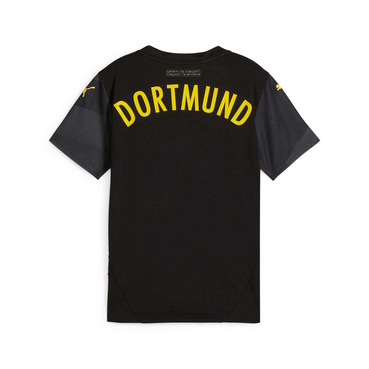 Camiseta Borussia Dortmund 2.ª equipación 24/25 Niño PUMA Black Faster Yellow 8/8