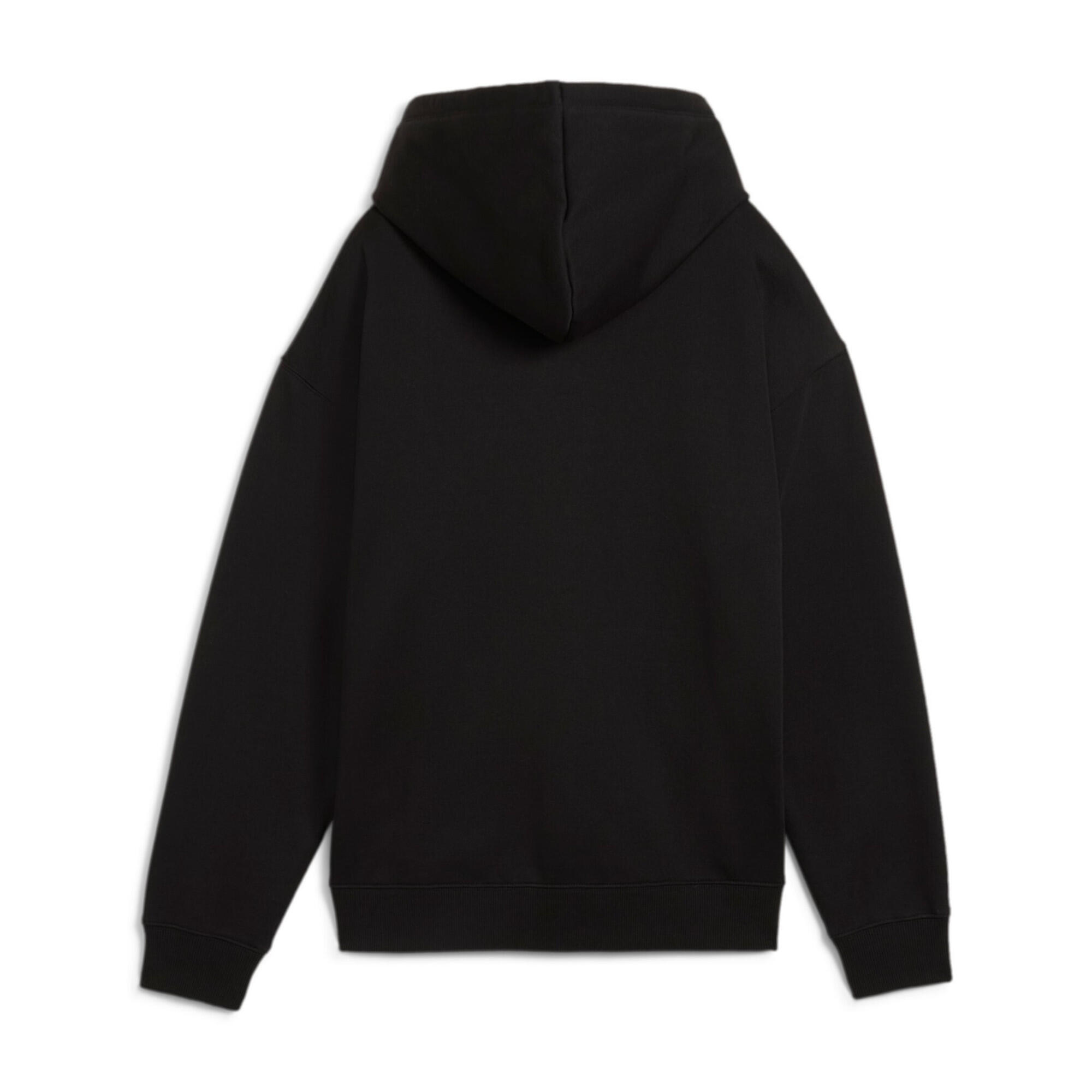 PUMA SQUAD Langer Hoodie Damen PUMA Black 8/8
