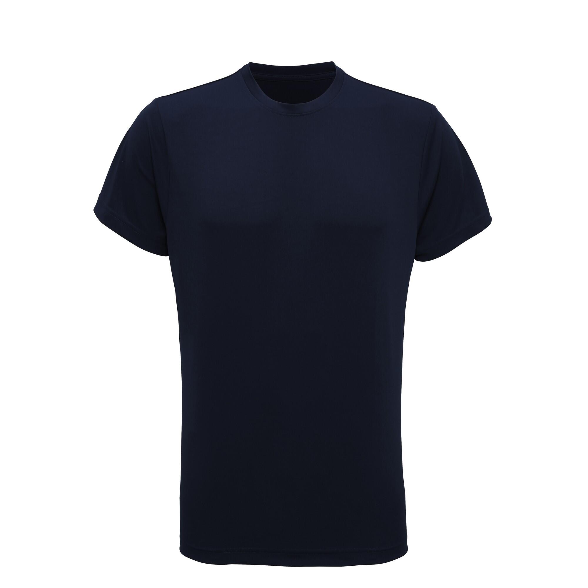 TRIDRI Tri Dri Mens Short Sleeve Lightweight Fitness TShirt (French Navy)