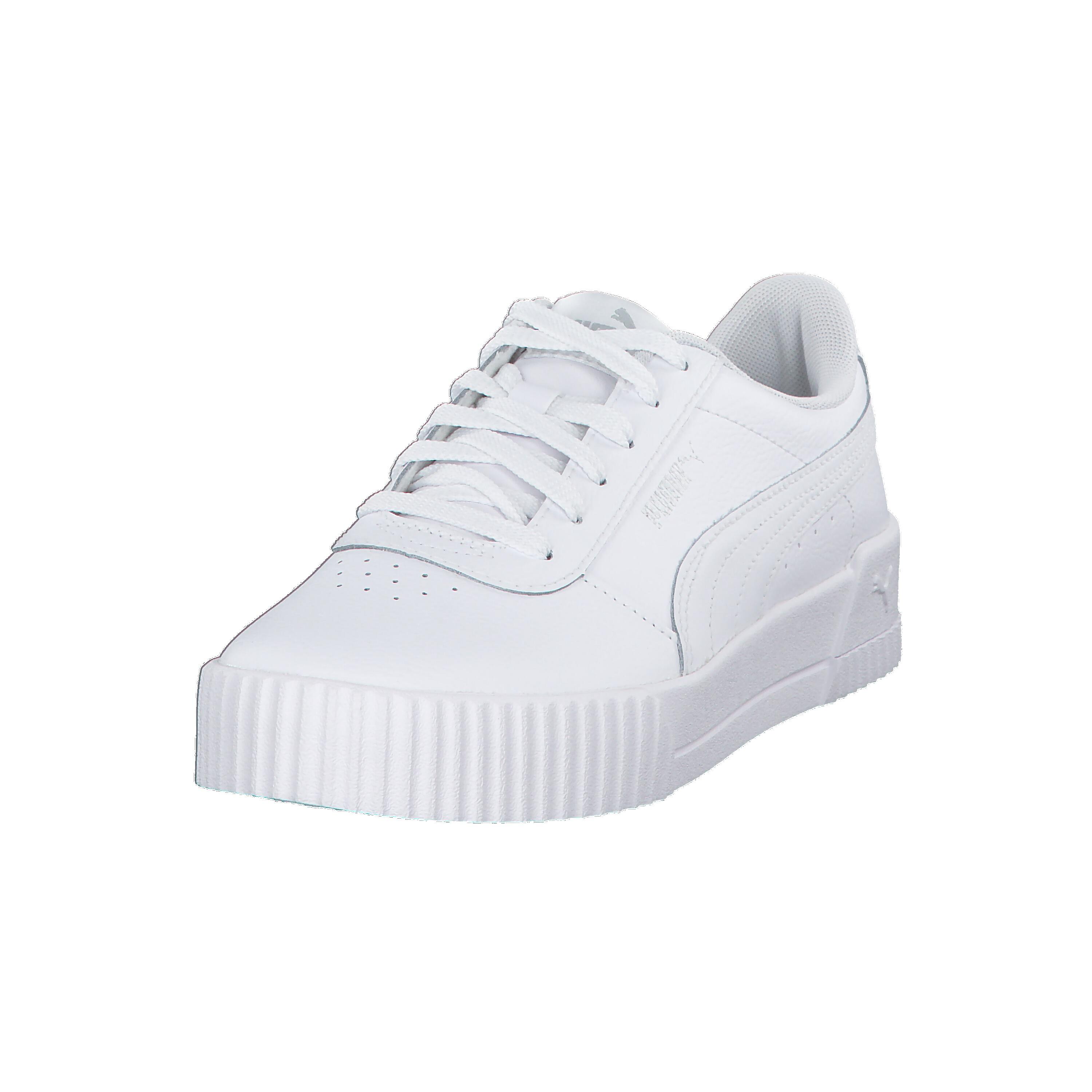 Puma Carina L Damen Sneaker Leder Schuhe weiss  370325 02 9/15