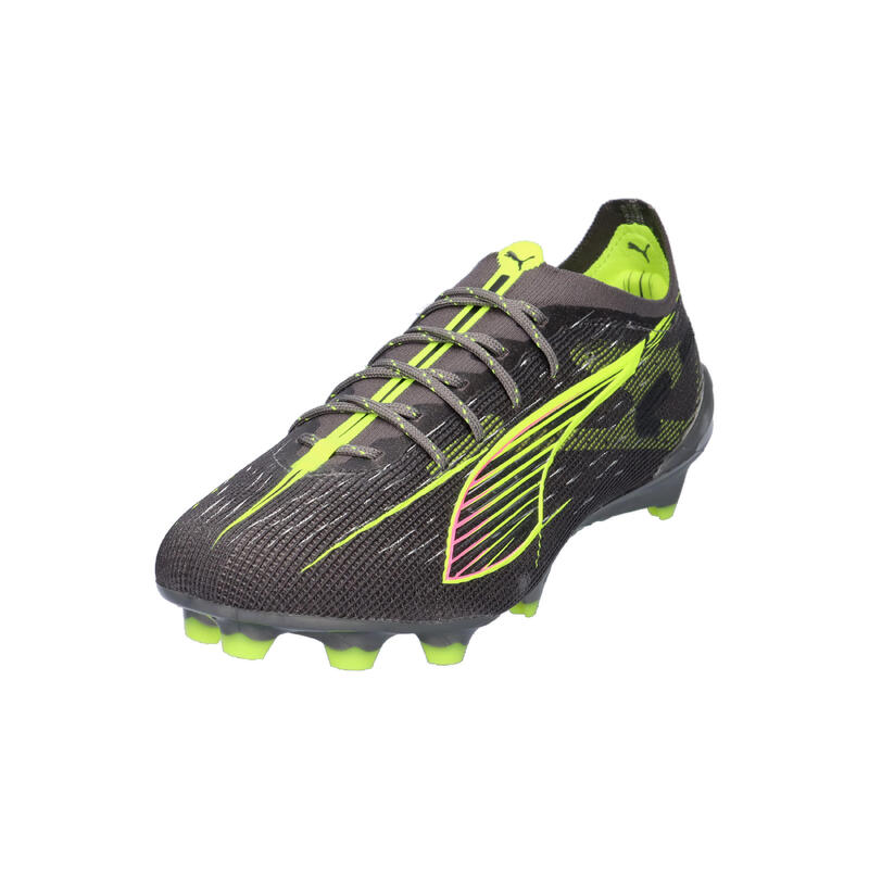 Încălțăminte alergare adulți Ultra 5 Ultimate FG, Negru PUMA