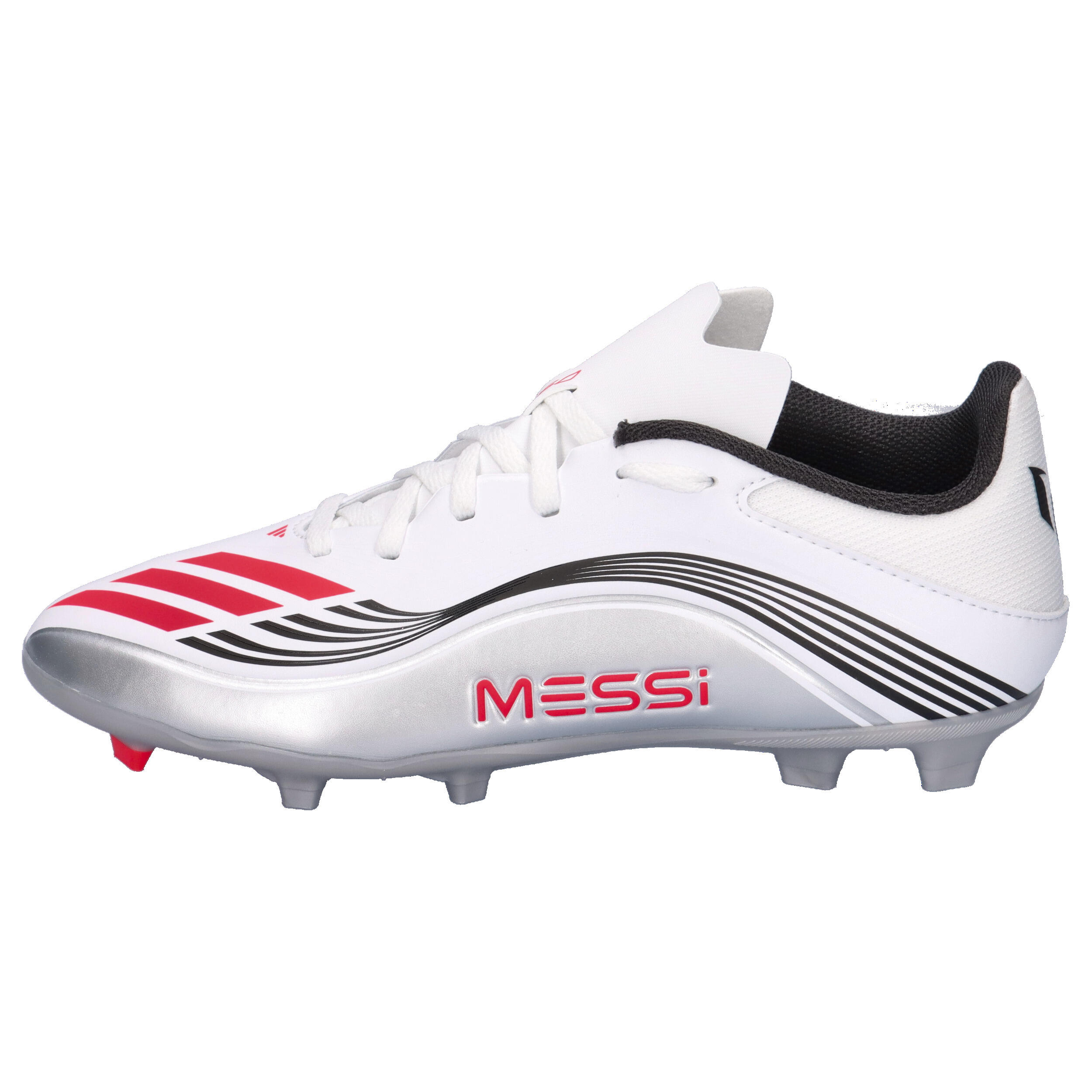 Dziecięce buty piłkarskie F50 Messi League Firm/Multi-Ground 10/15