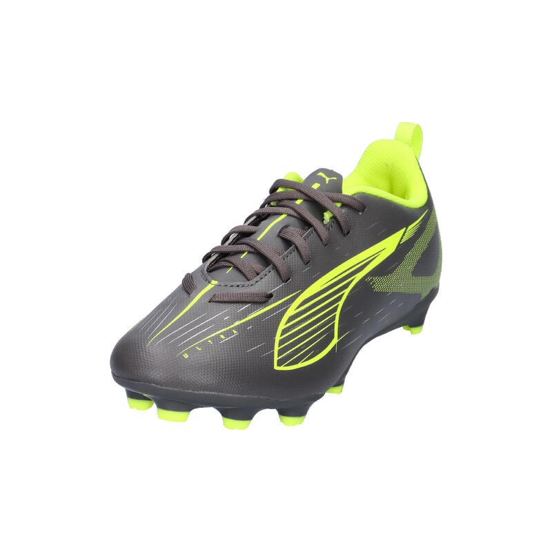 Ghete cu crampoane fotbal copii Ultra 5 Play, negru PUMA