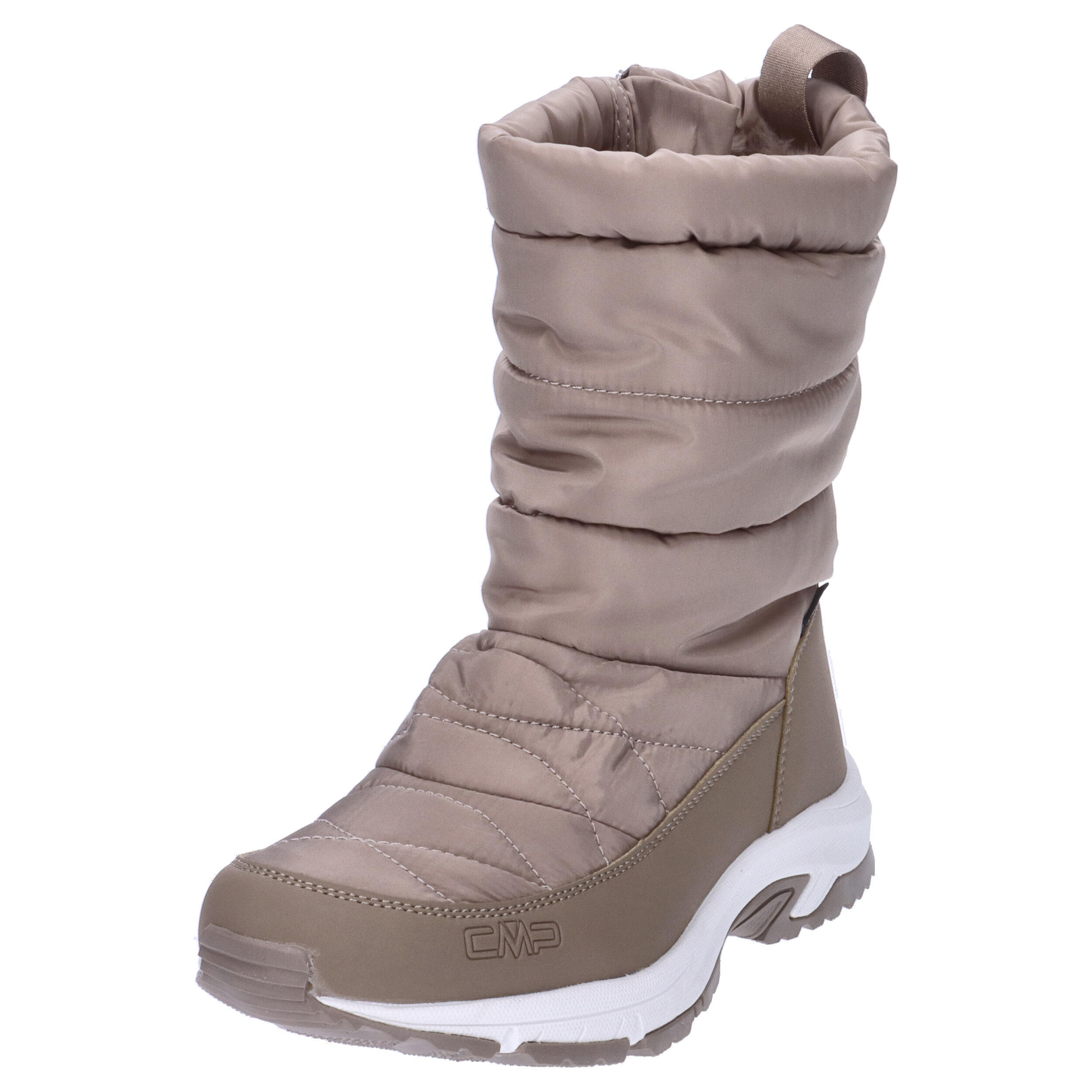 Botas de invierno CMP para mujer marrón con cremallera 4/15