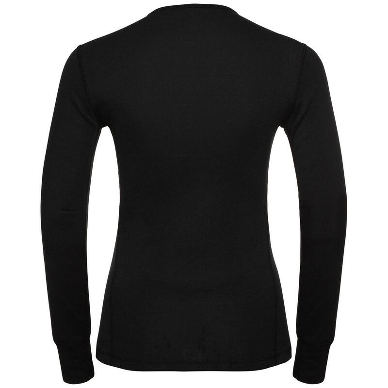ODLO Shirt Ronde Hals Lange Mouwen ACTIVE WARM ECO Thermoshirt ZWART XS