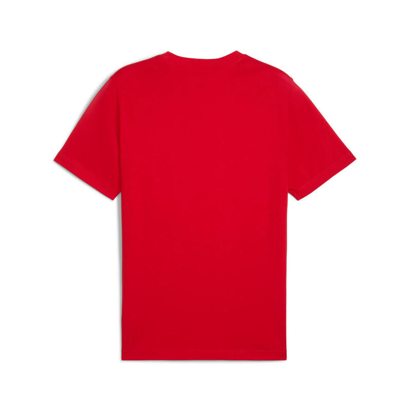 Tricou fitness bărbați Essentials No. 1 Logo roșu PUMA