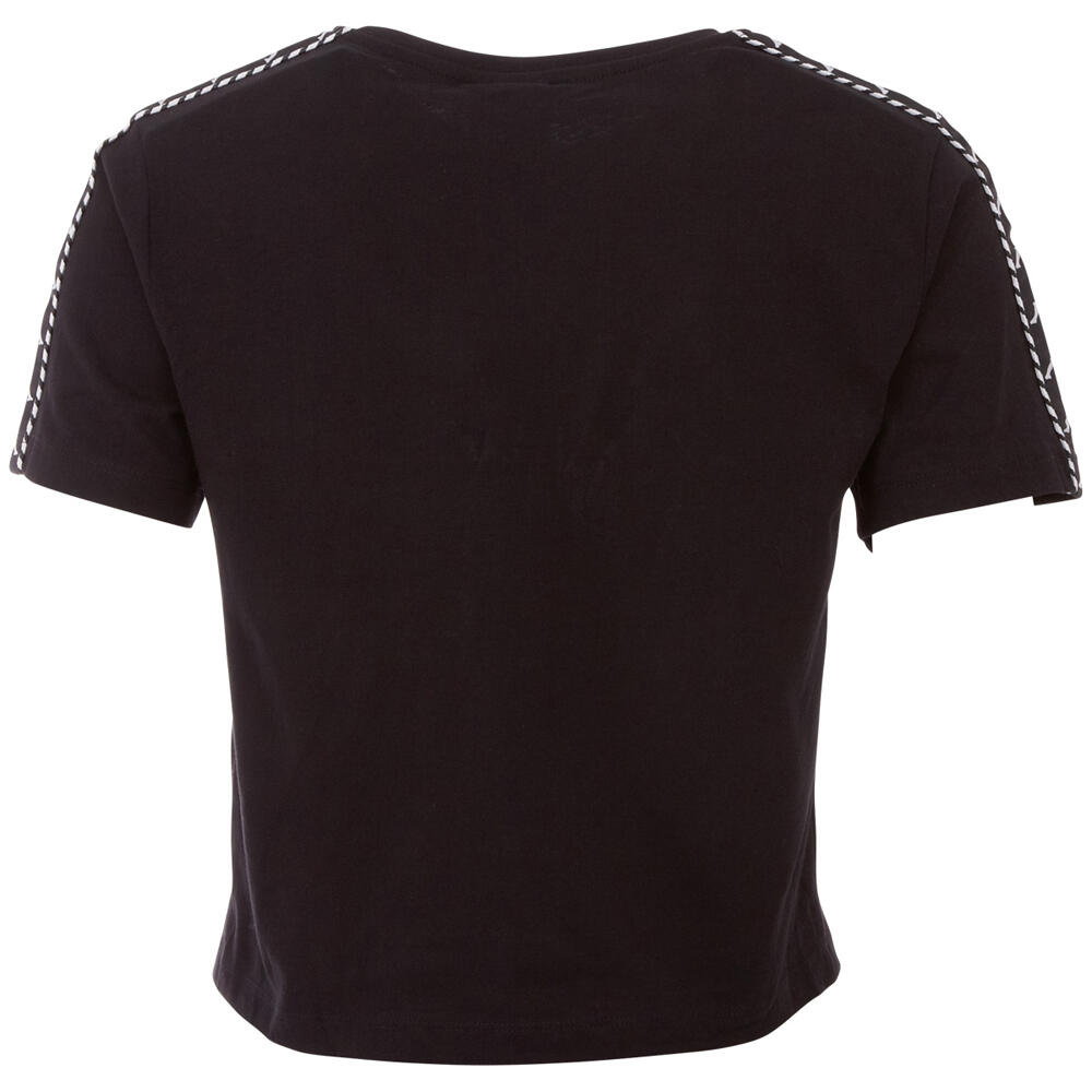 Kappa Inula T-Shirt, Vrouwen, Hardlopen, t-shirts, zwart 5/5