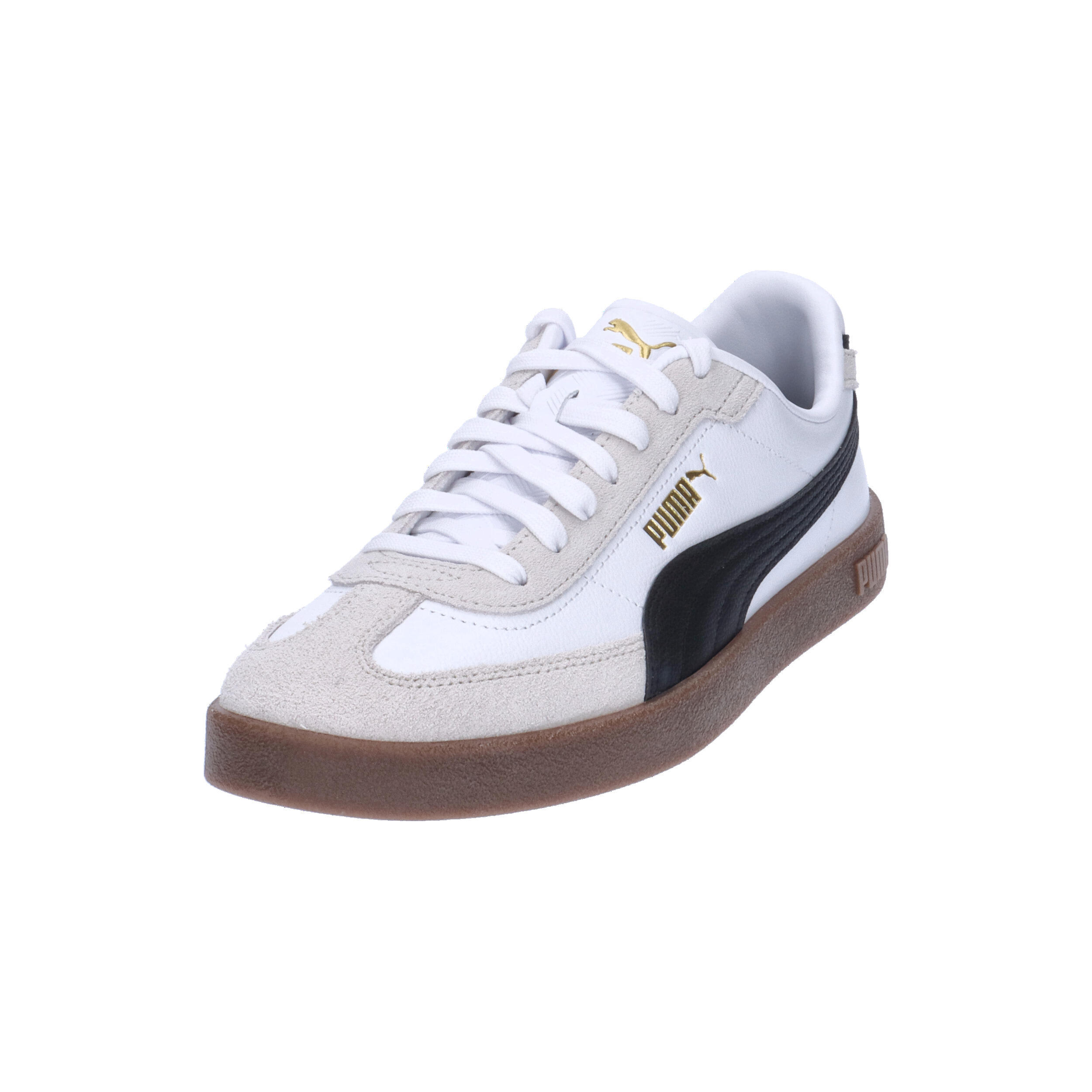 Puma Club II Era Unisex Sneaker Sportschuh 397447 07 white-black 9/15