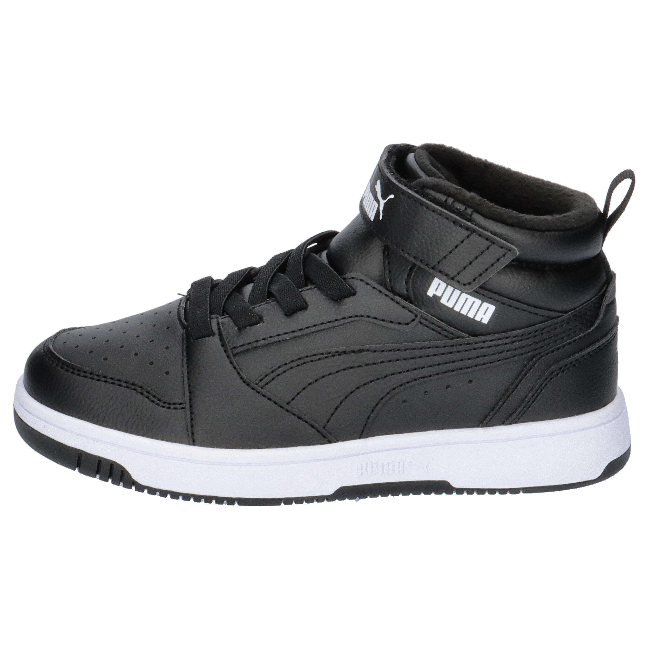 Sneakers Rebound V6 Mid WTR da bambini PUMA Black White 10/15
