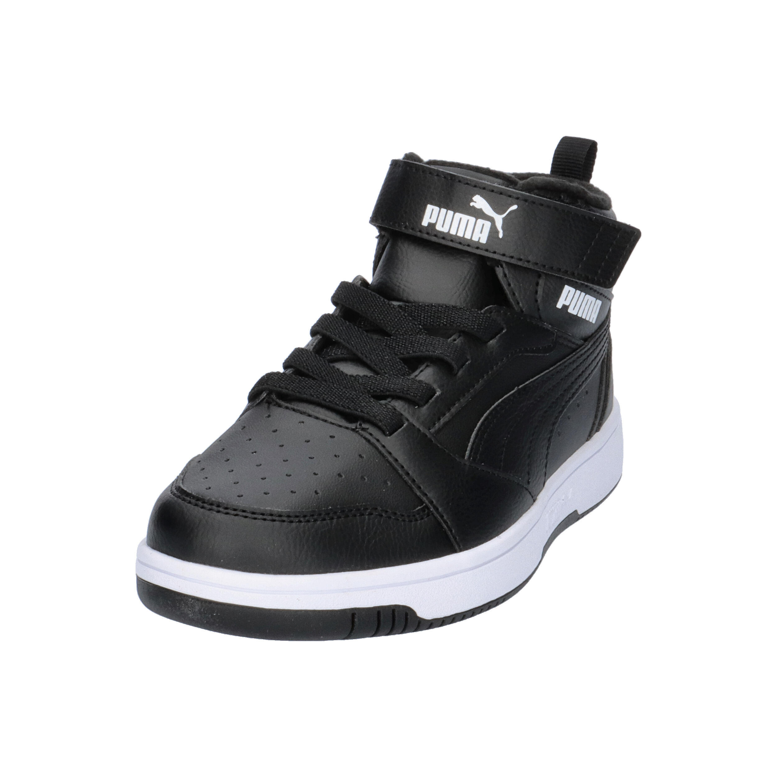 Sneakers Rebound V6 Mid WTR da bambini PUMA Black White 9/15