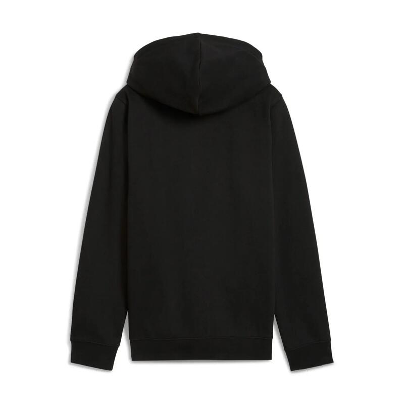 Geacă copii cu glugă Essentials Script, negru PUMA