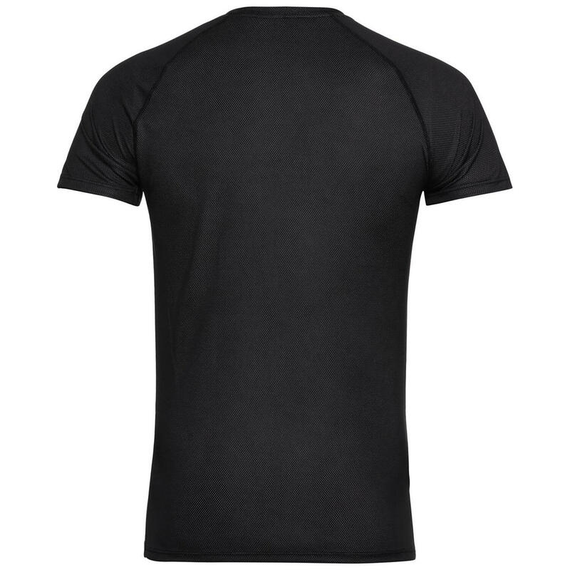 ODLO Baselayer Top Korte Mouwen Active F-Dry Light ECO Sportshirt ZWART S