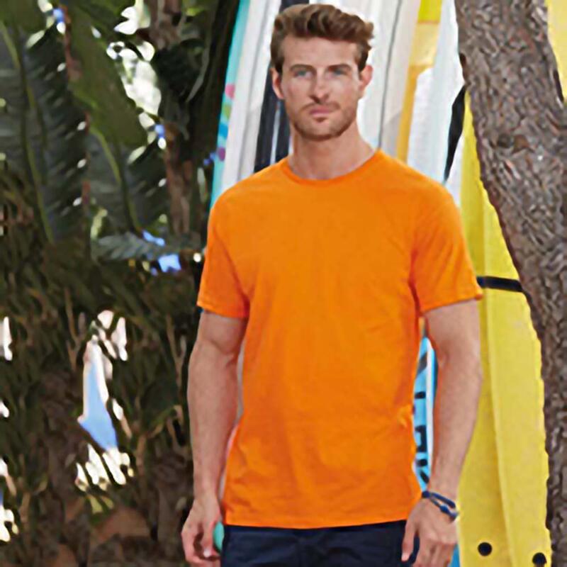 Tri Dri Tshirt de fitness à manches courtes Homme (Orange fluo)