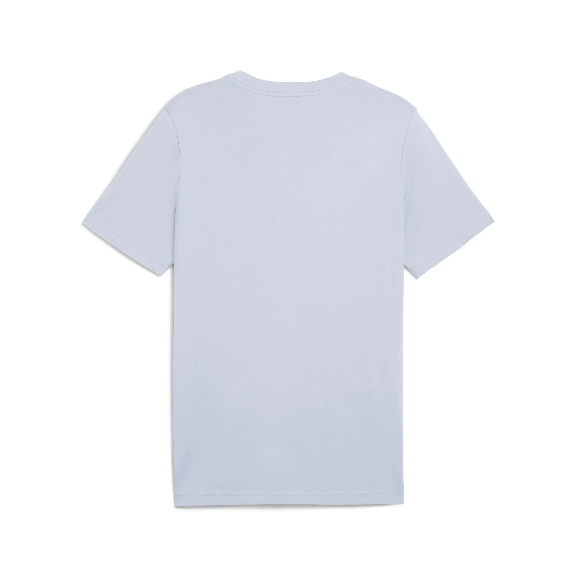 T-shirt à petit logo N° 1 bicolore Essentials Homme PUMA Cool Weather Blue 8/13