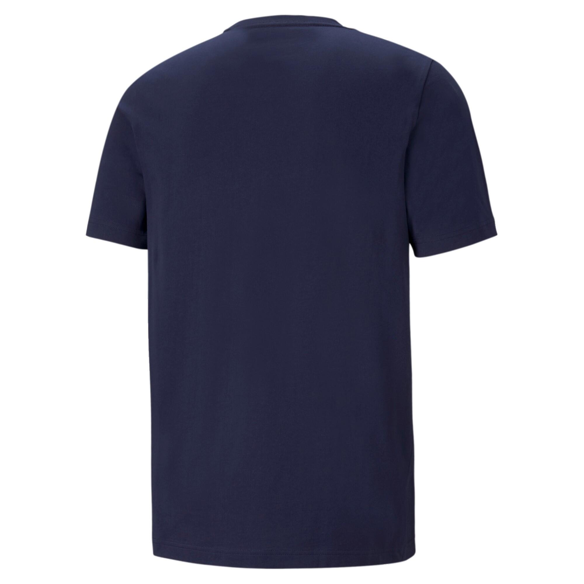 Męska koszulka z logo Essentials PUMA Peacoat Blue 6/6