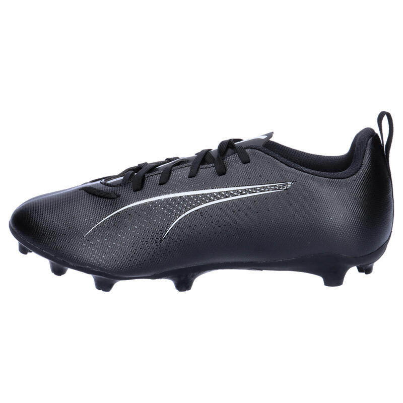 Ghete fotbal tineret suprafață texturată Ultra 5 Play Fg/Ag, negru PUMA