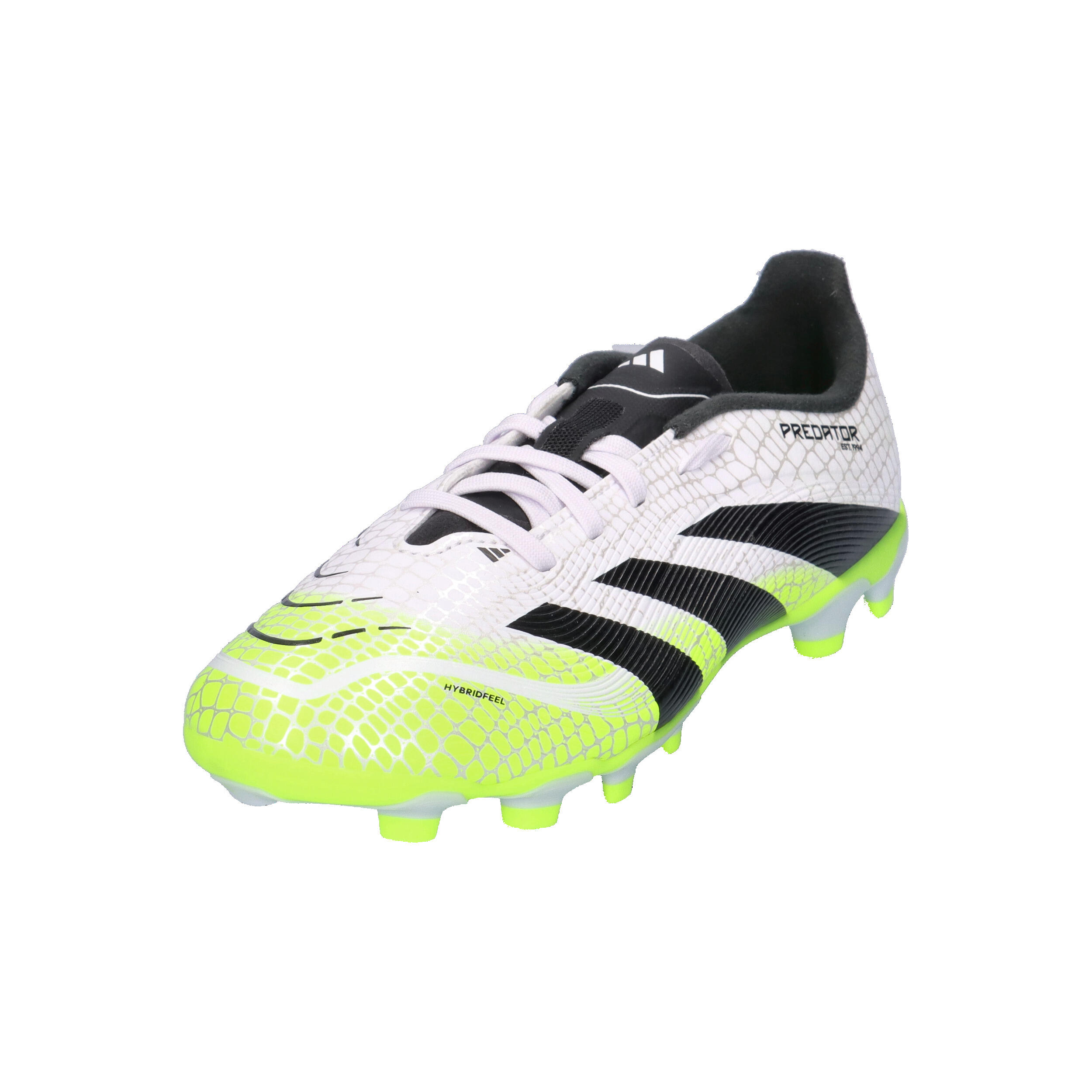 Scarpa da calcio a tacchetti per bambino Adidas predator league Bianco 9/10