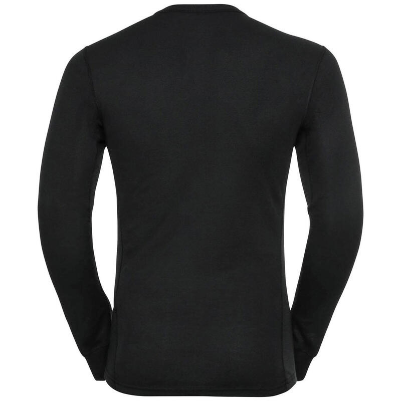 ODLO Shirt Ronde Hals Lange Mouwen ACTIVE WARM ECO Thermoshirt ZWART M