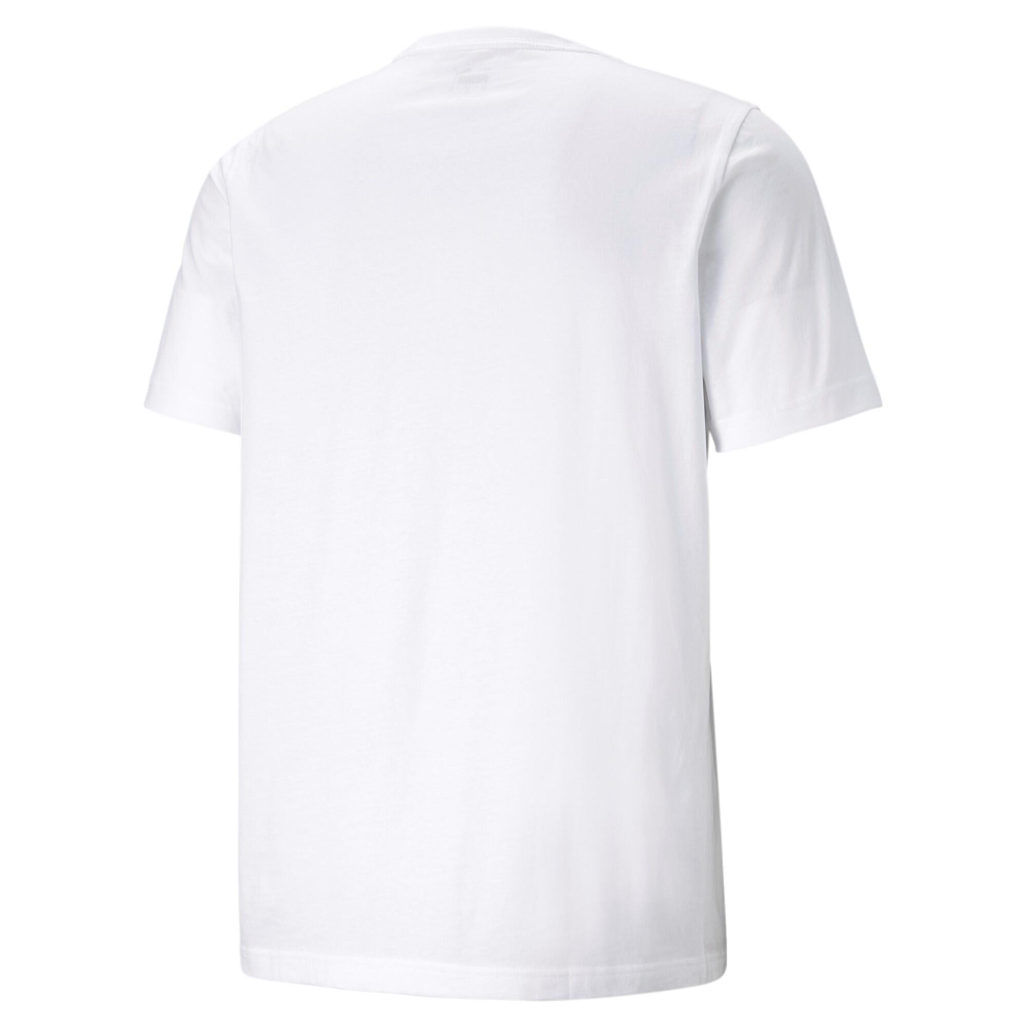 Essentials Logo T-shirt voor heren PUMA White 8/8
