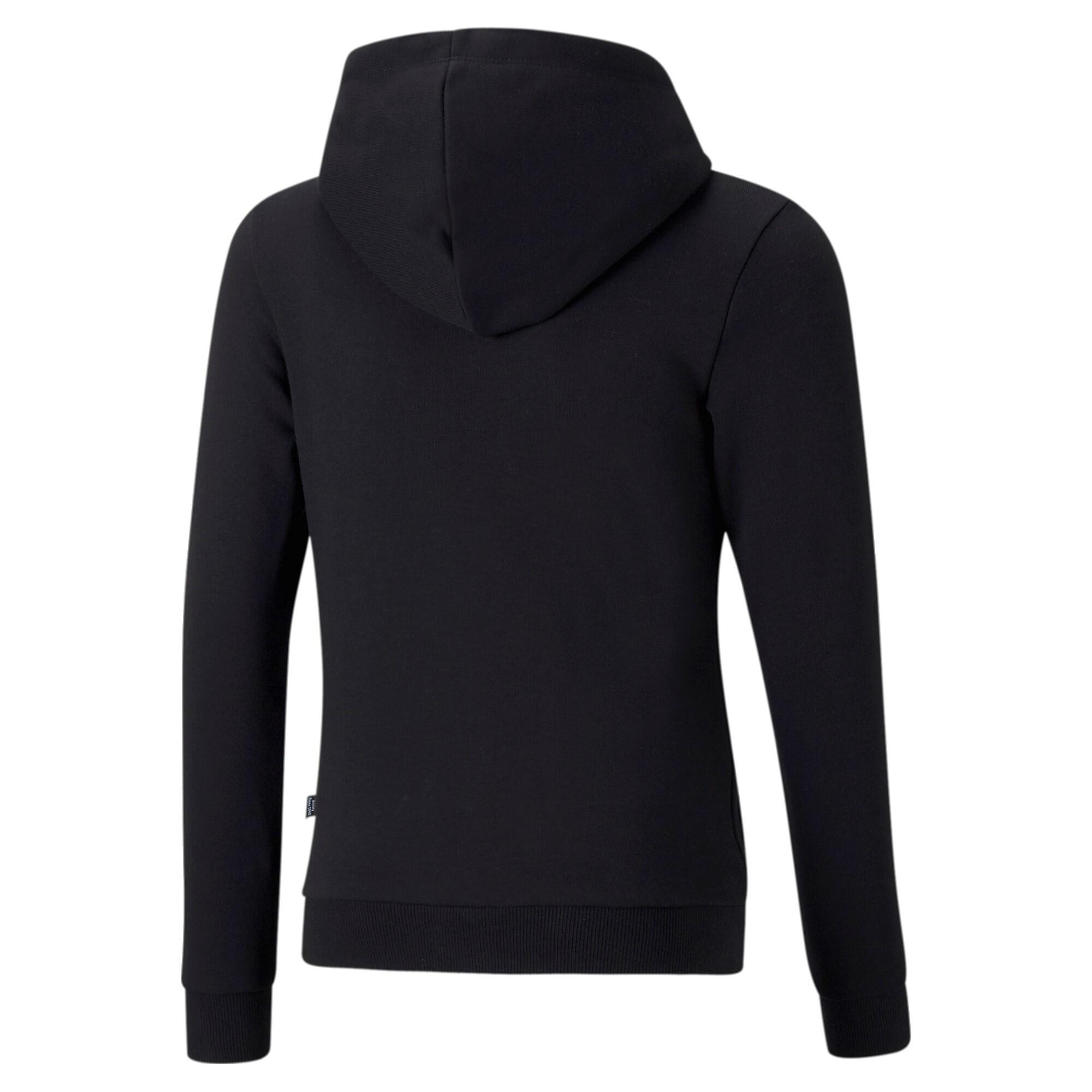 Felpa con cappuccio Essentials Logo Youth PUMA Black 5/5