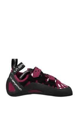 Klimschoen la sportiva tarantula woman rood lederen dubbele velcro