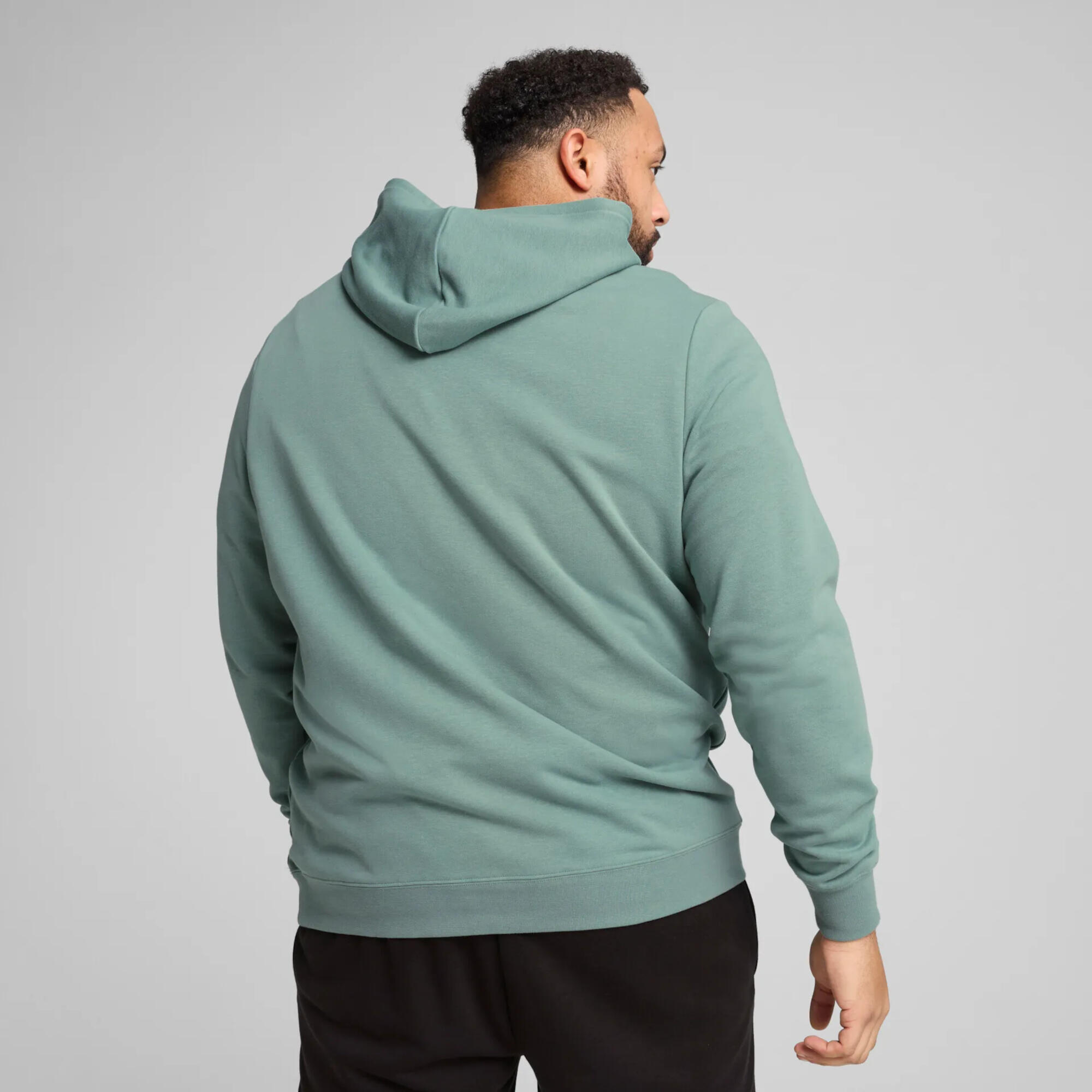 Essentials Small No. 1 Logo Hoodie Herren PUMA Green Moon 8/12