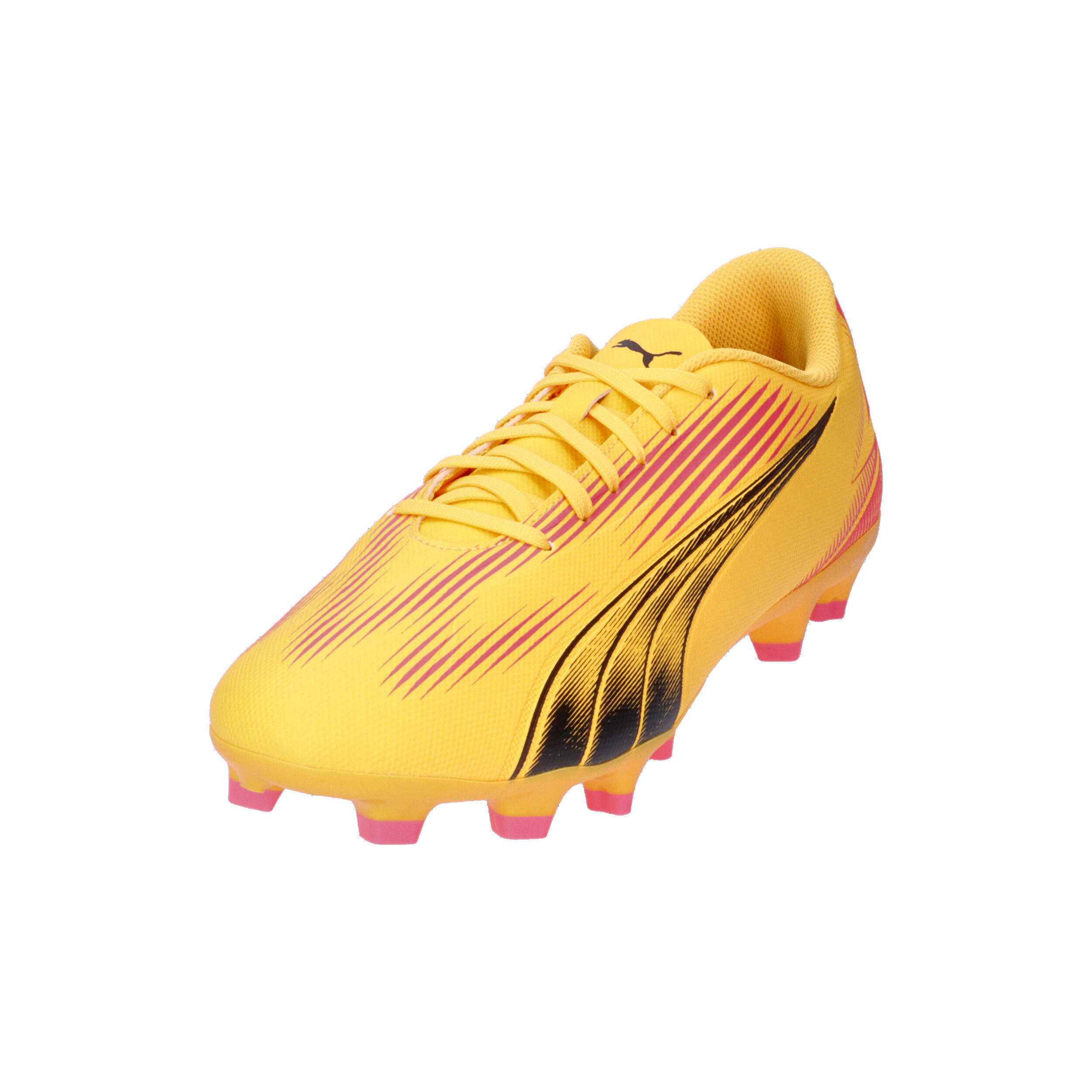 Buty piłkarskie ULTRA PLAY FG/AG PUMA Sun Stream Black Sunset Glow Orange Pink 9/10