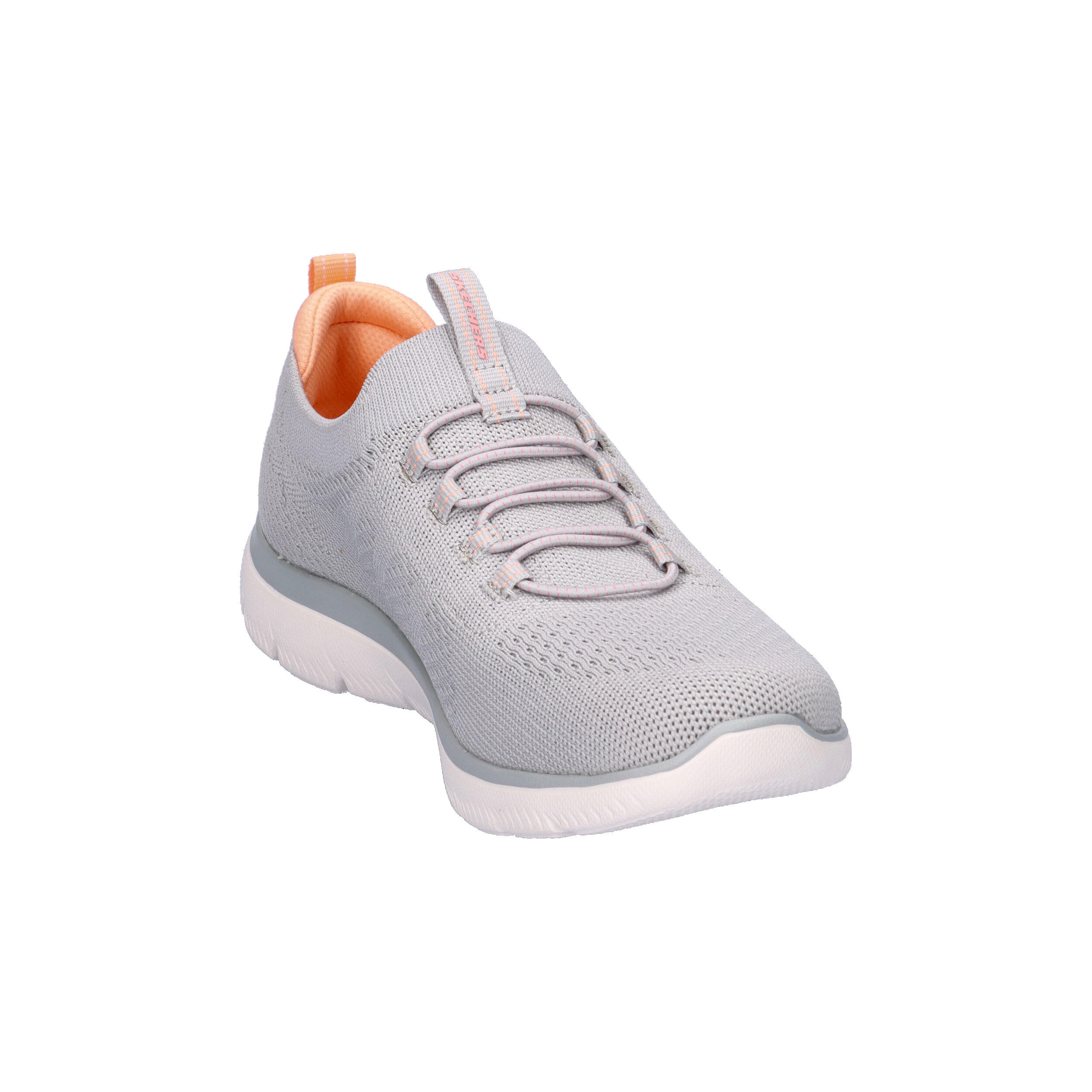 SKECHERS Donna SUMMITS TOP PLAYER Slip-On Grigio / Rosato fucsia / Corallo 2/15