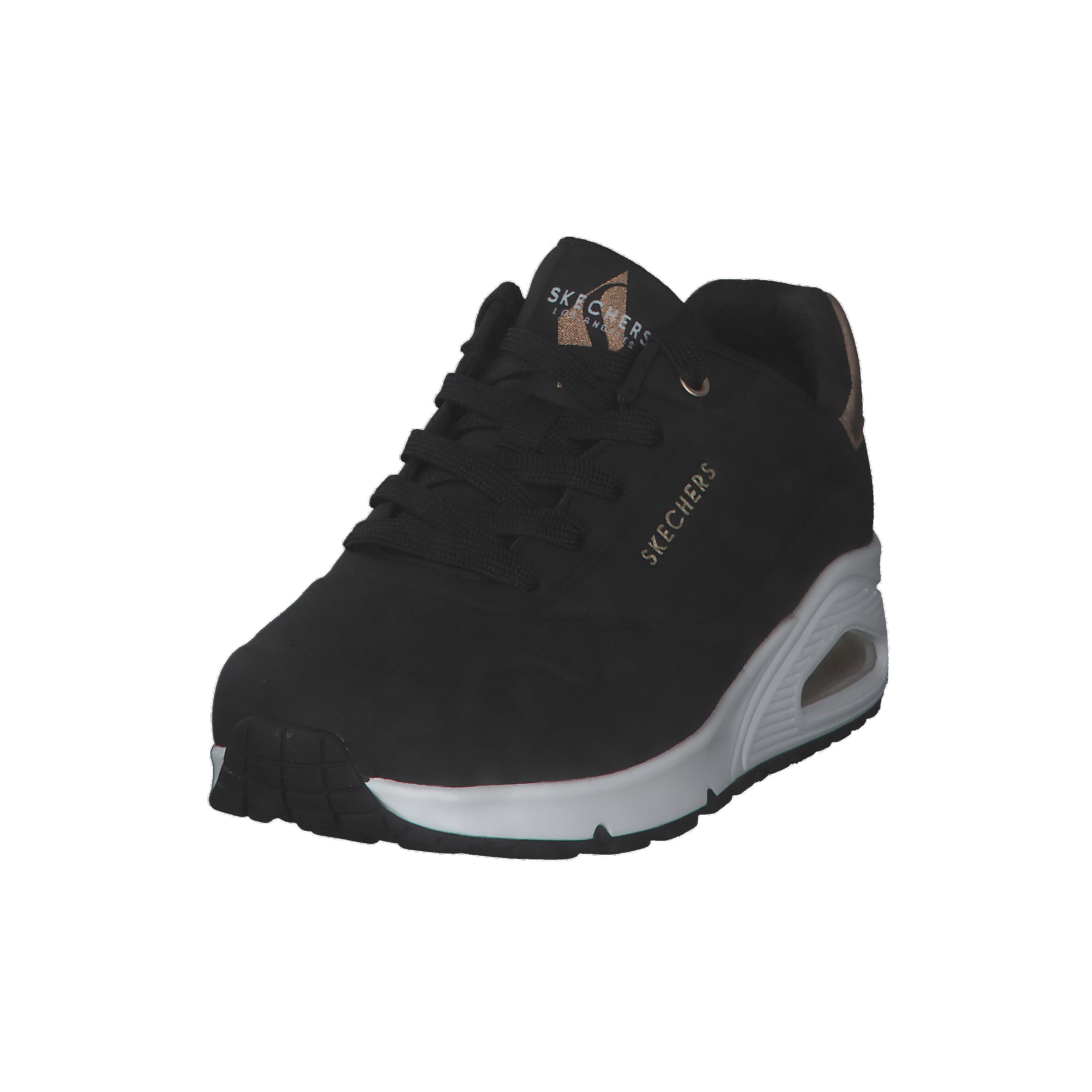 Baskets Femme Baskets Skechers UNO - GOLDEN AIR Noir Noir Skechers 9/10