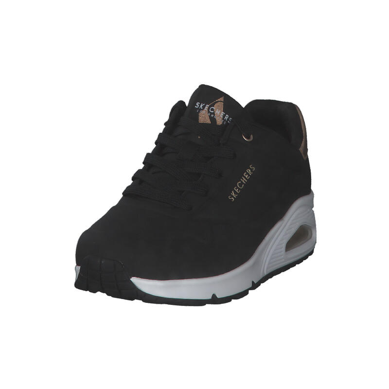 Baskets Femme Baskets Skechers UNO - GOLDEN AIR Noir Noir Skechers