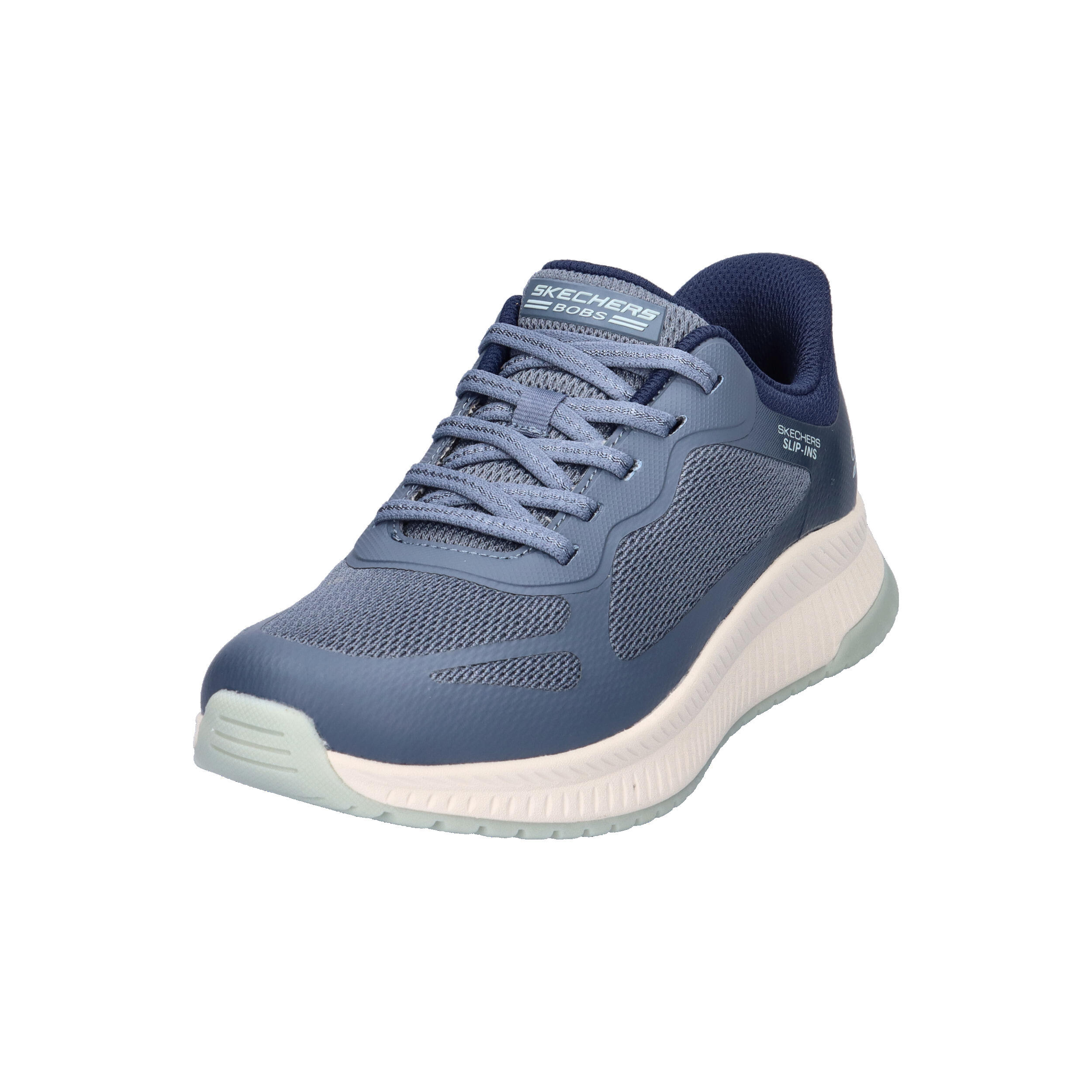 Zapatillas Mujer Skechers Bobs Squad 4 - Staple Look Azul 9/10