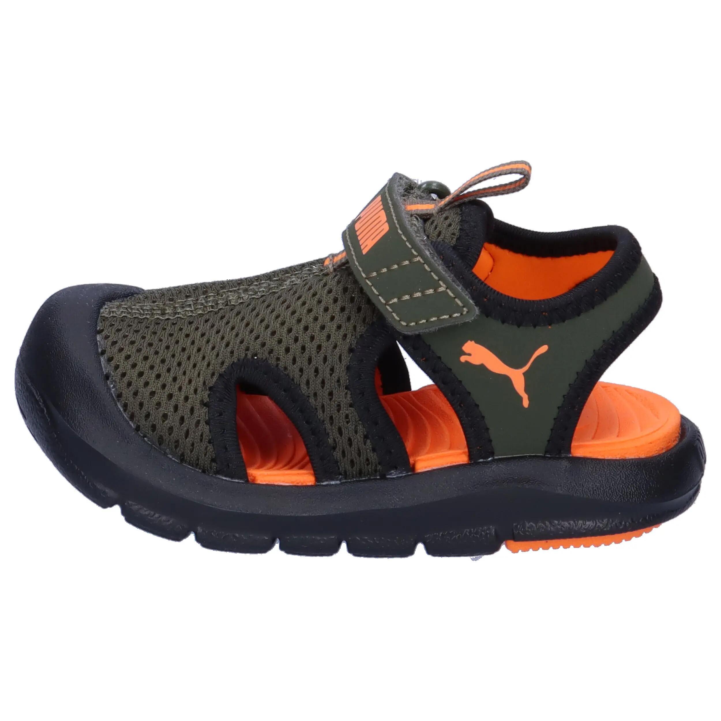 Puma Modelo Fun Racer Sandal Mesh Cor Verde 10/15