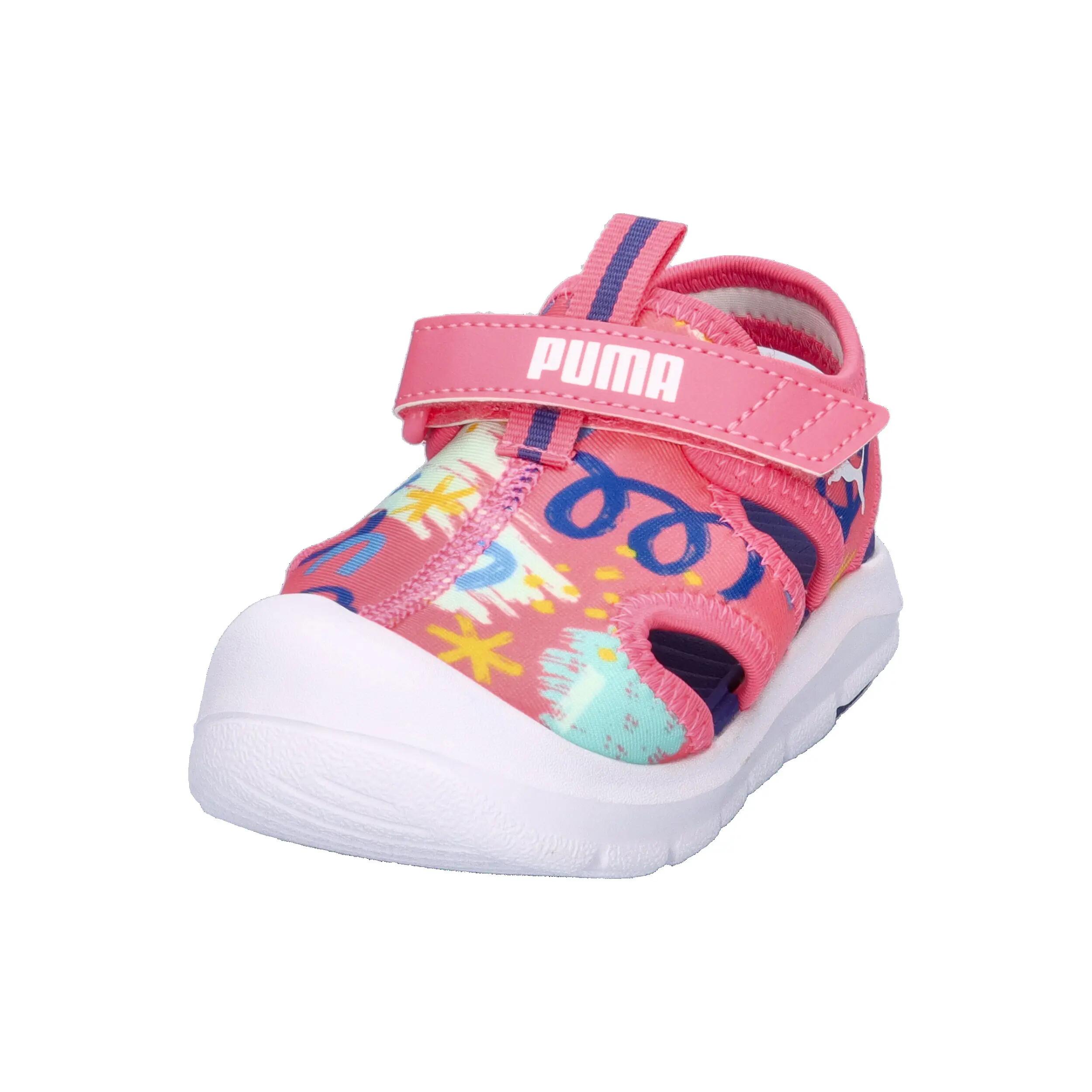 Fun Racer Sandalen Kinder PUMA Magic Rose Blue Crystal Pink 9/15