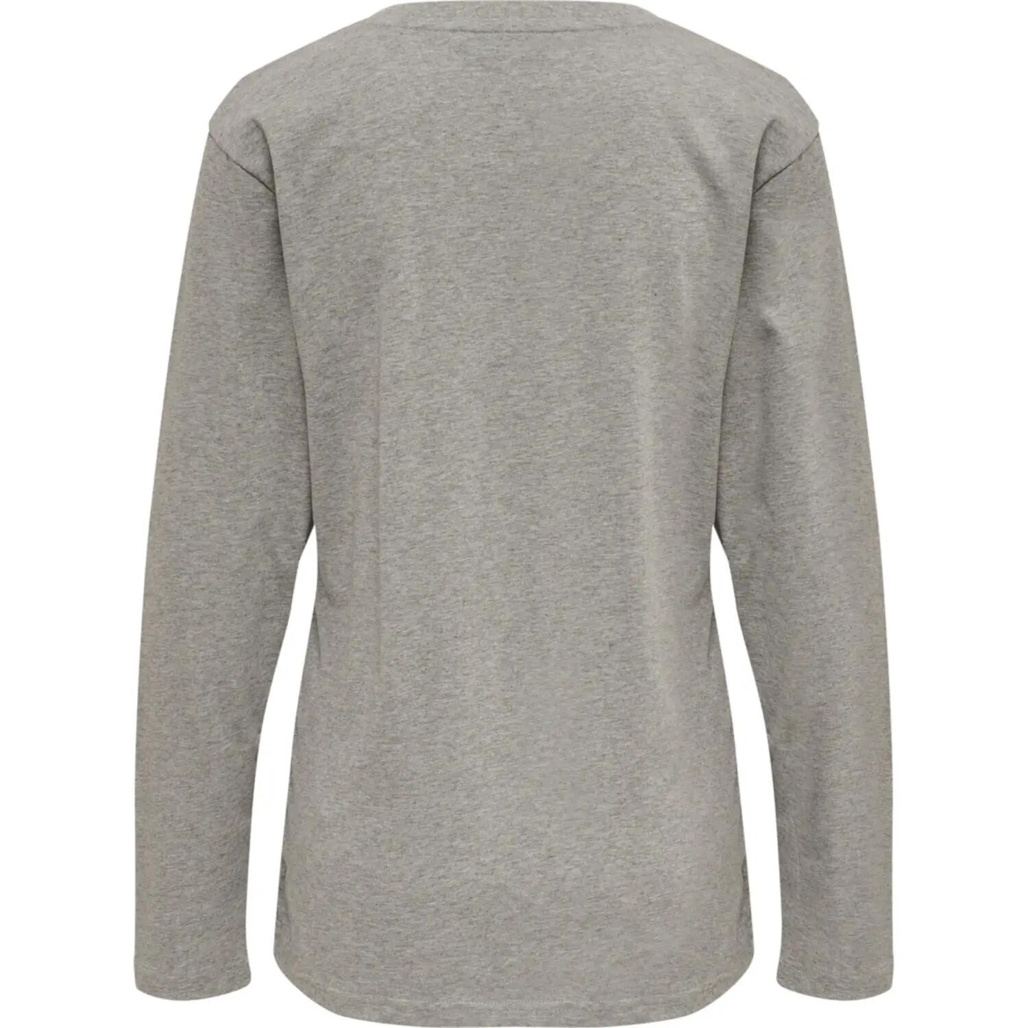 Maglietta donna a maniche lunghe Hummel Red Basic 10/12